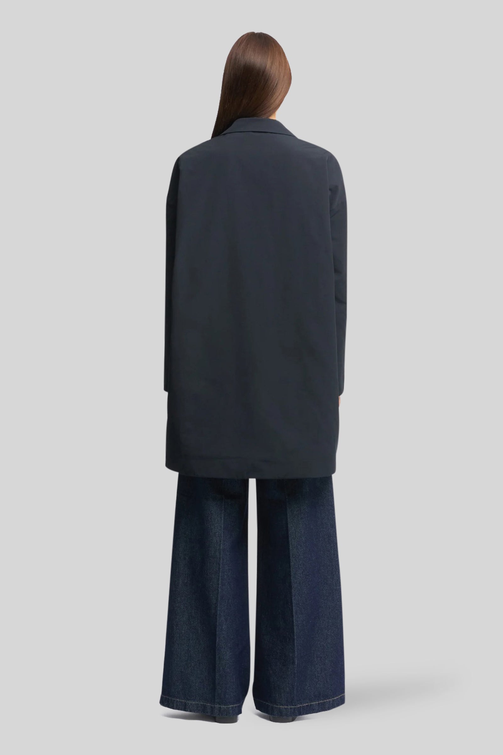 Aspesi Cappotto Cedrata Blu Navy Donna - 3