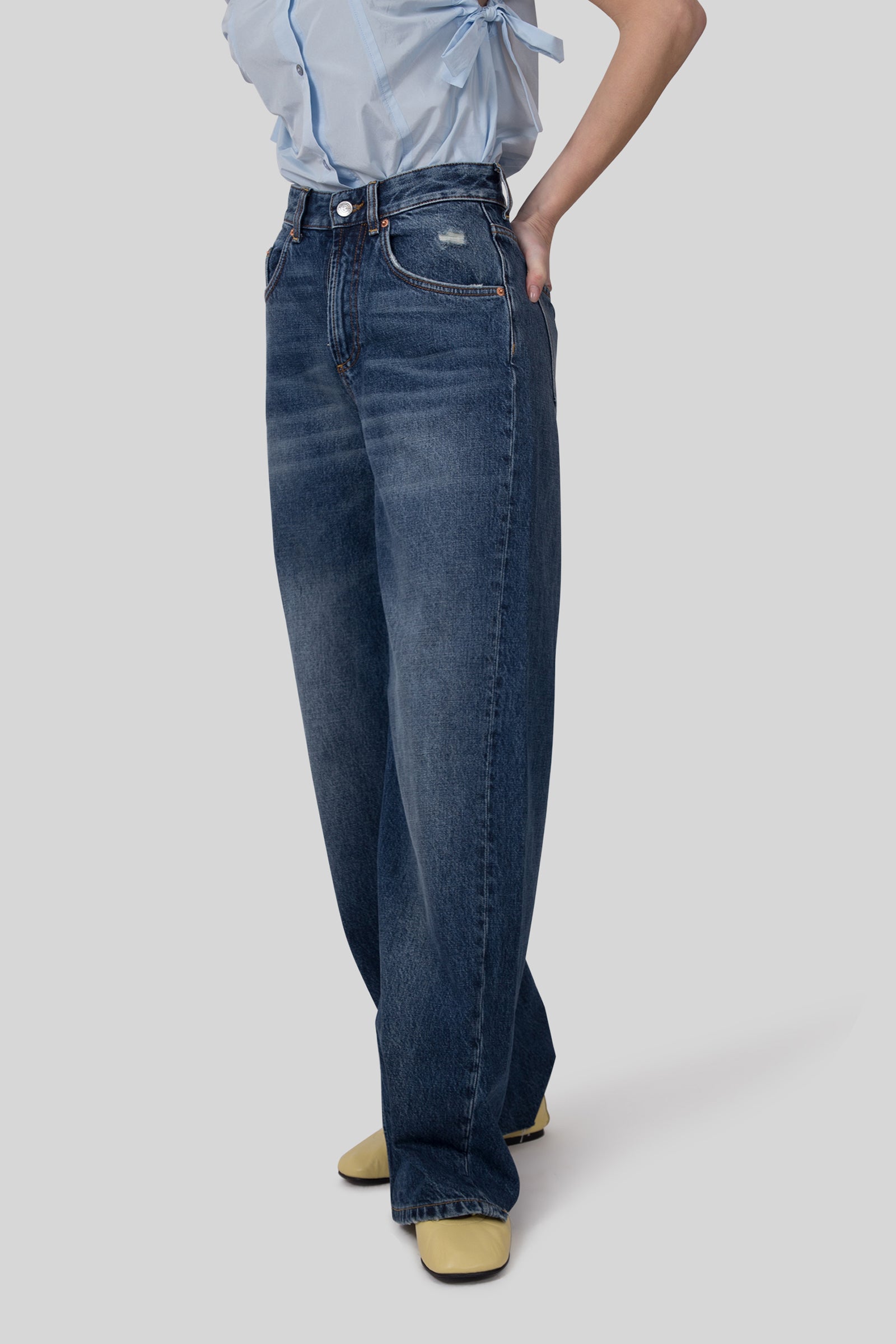 Department Five Jeans Pop Blu Medio Donna - 5