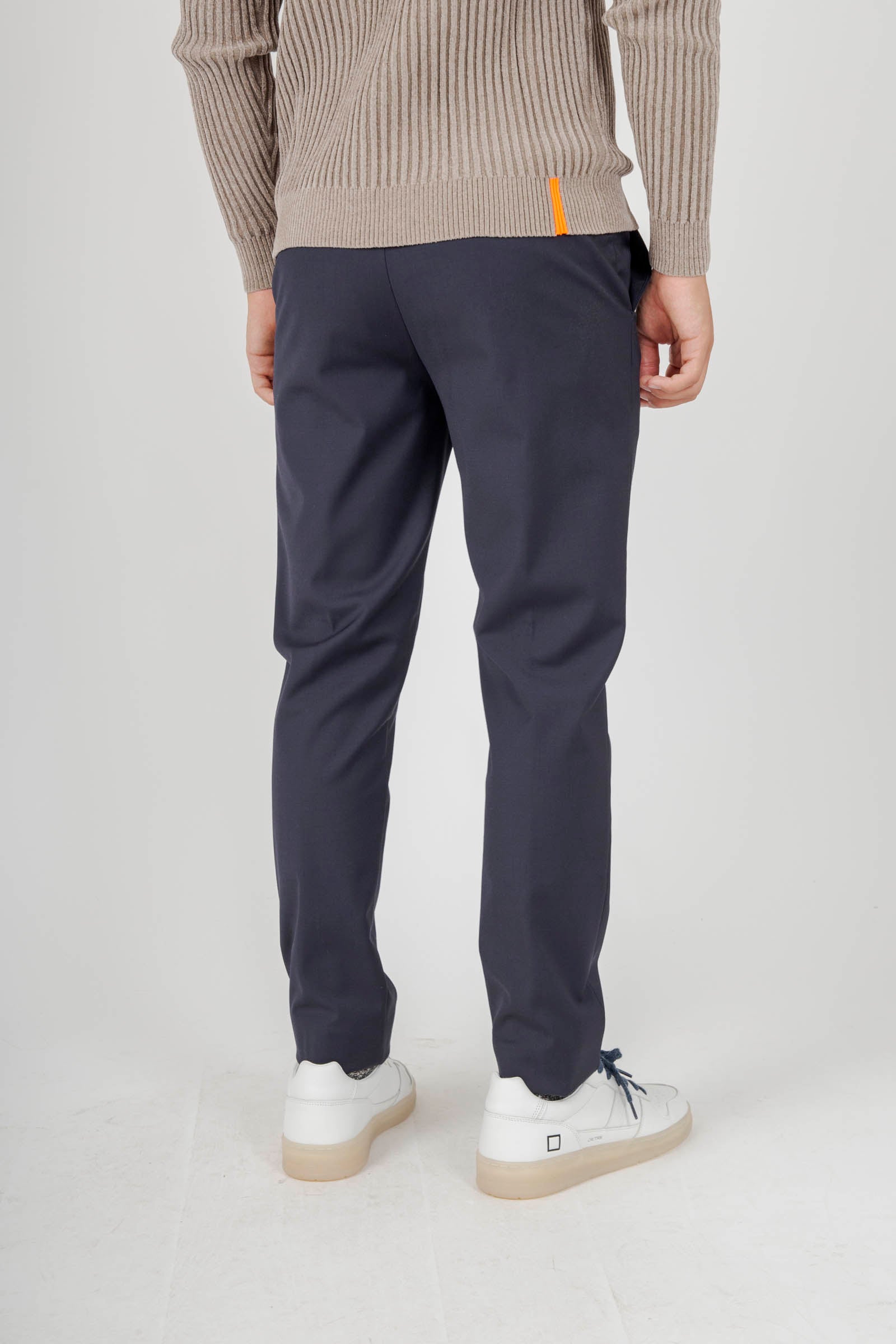 Rrd Pantalone Terzitel Chino Blu Scuro Uomo - 6