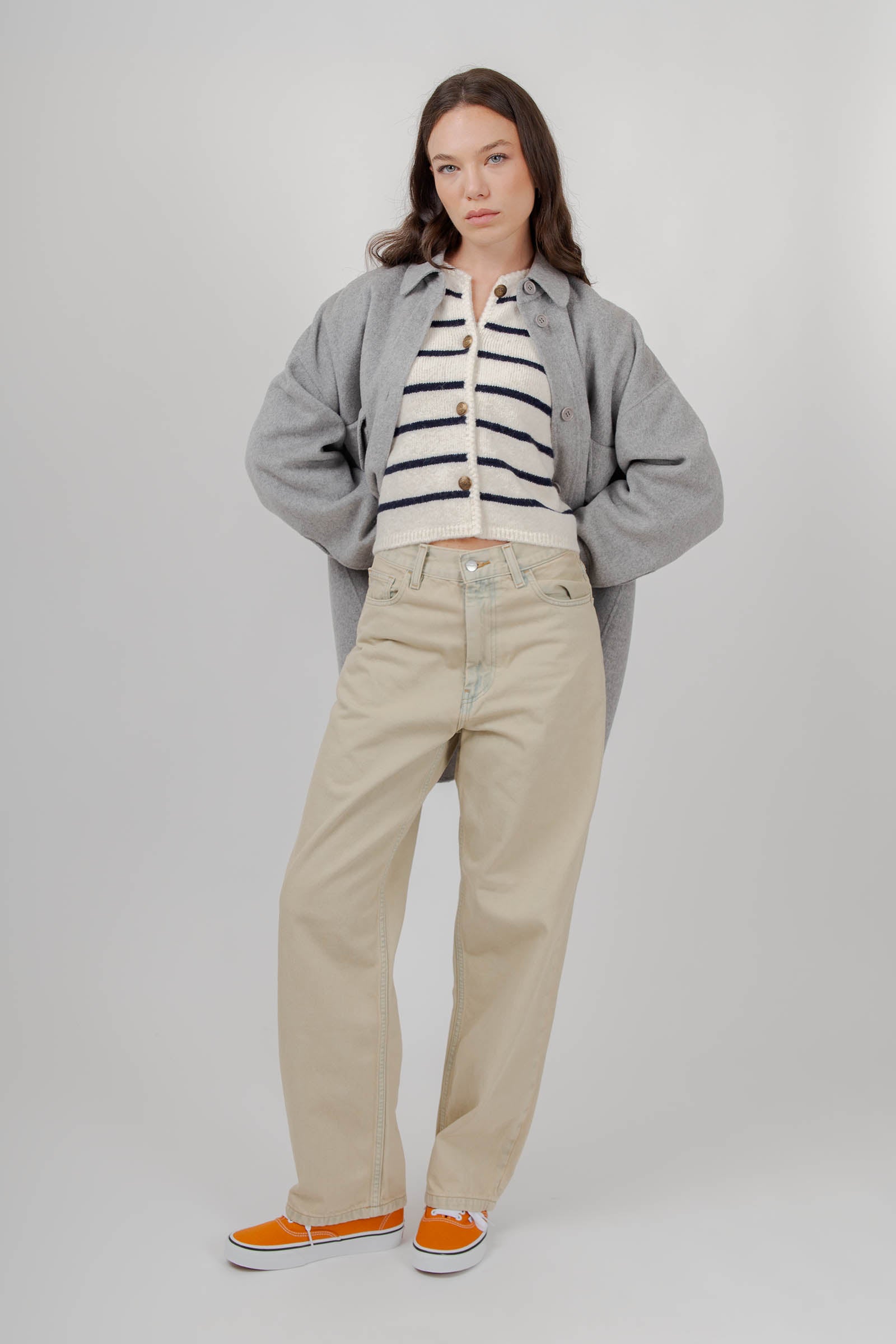 Carhartt Wip W' Brandon Pant Beige Donna - 7