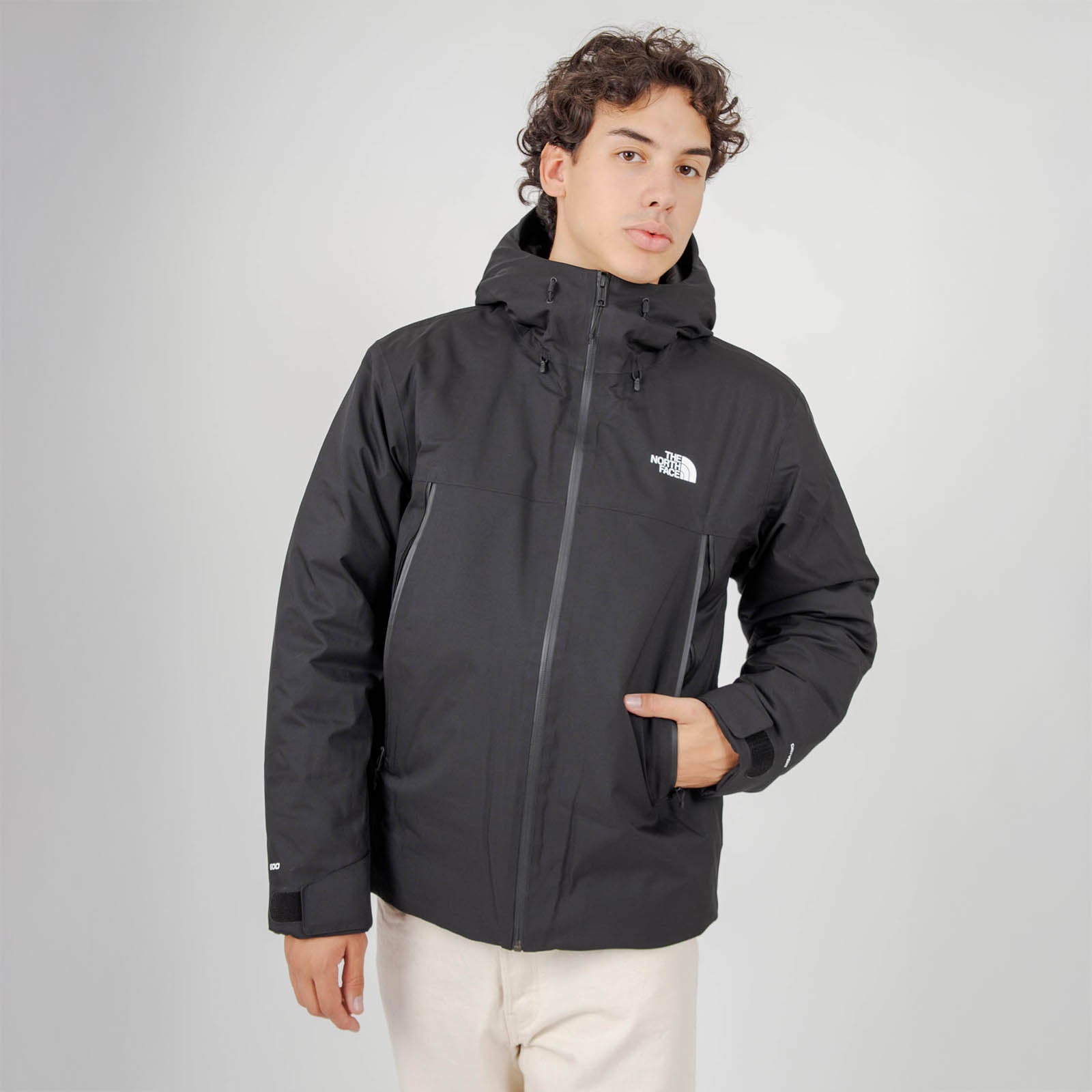 The North Face Tnf Range Down Hooded Jacket Nero Uomo - 9
