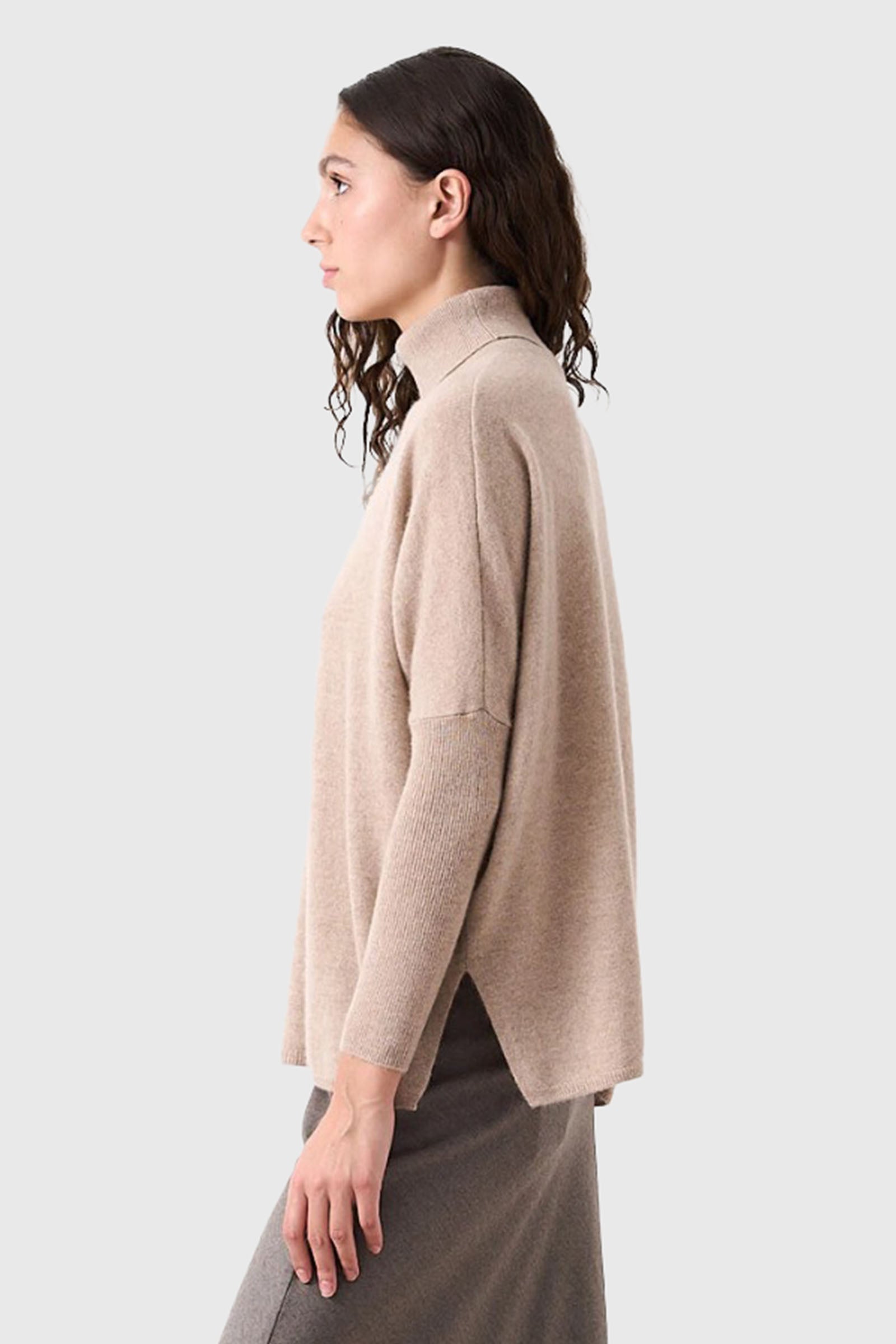 Absolut Cashmere Maglia Clara Nocciola Donna - 2