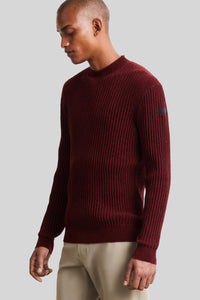 Rrd Velvet Rave Round Knit Bordeaux Uomo rrd