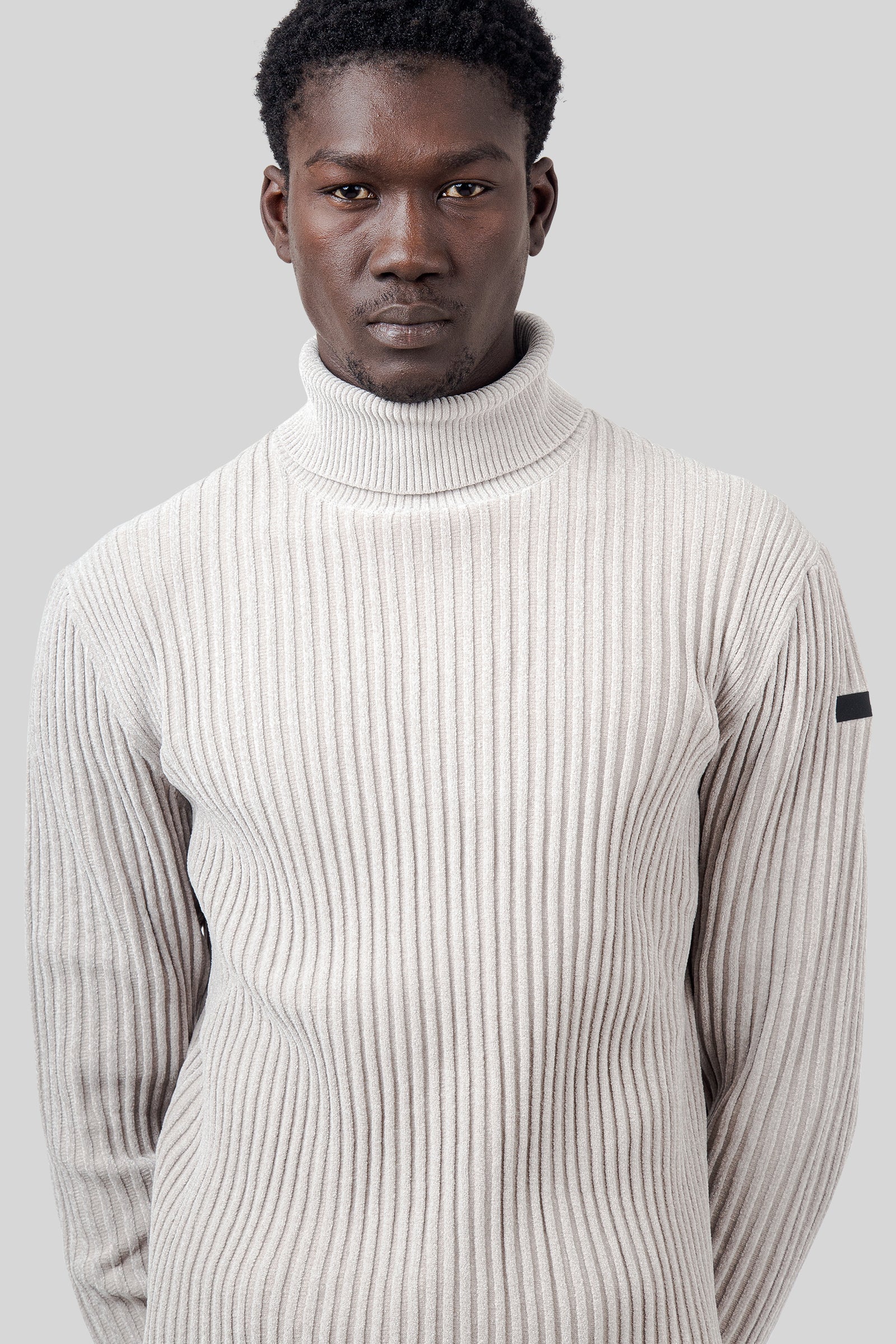 Rrd Velvet Rave Turtleneck Knit Sabbia Uomo - 1