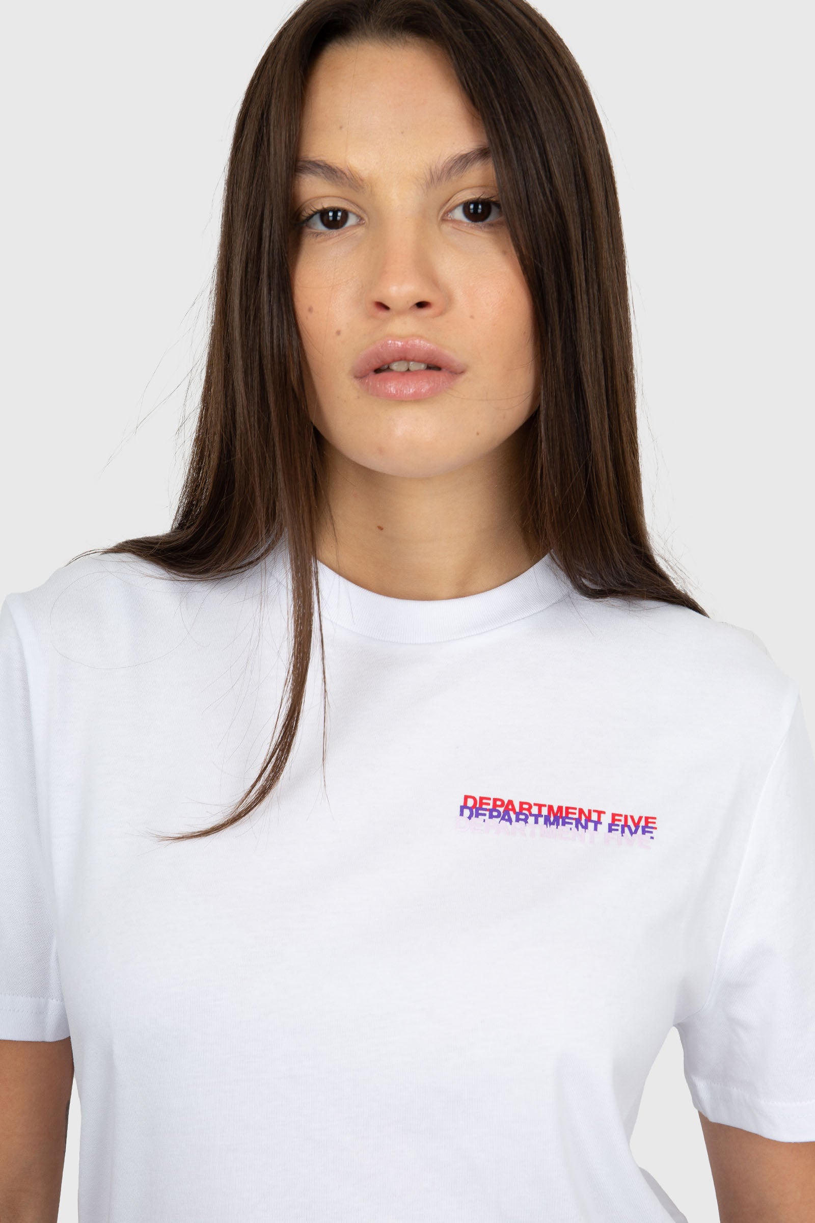 Department Five T-shirt Girocollo Fleur Bianco Donna - 5