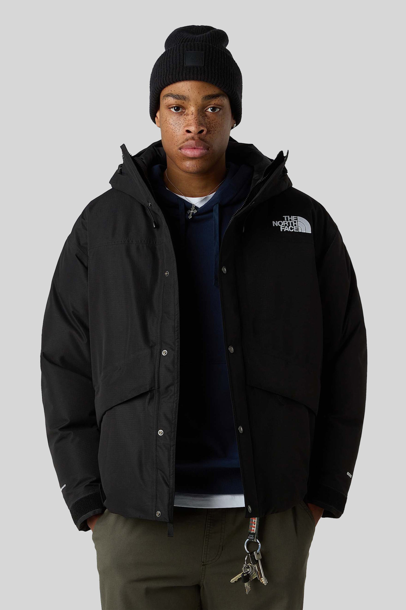The North Face Mountain Down Jacket Nero Uomo - 1