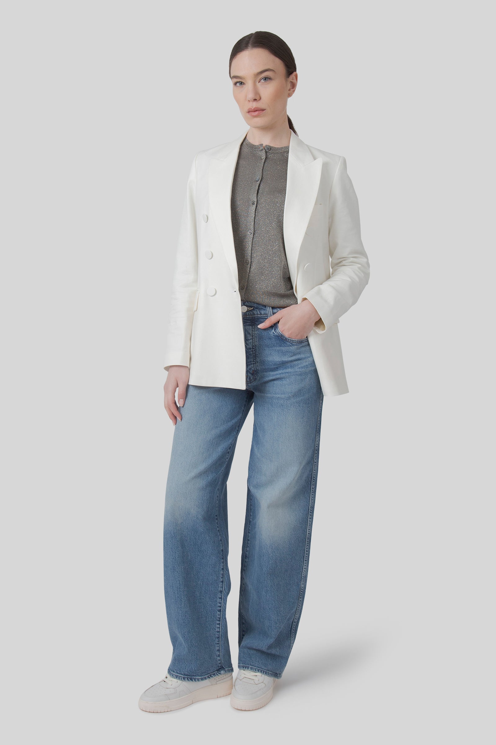 Ari Double-breasted Blazer - 6