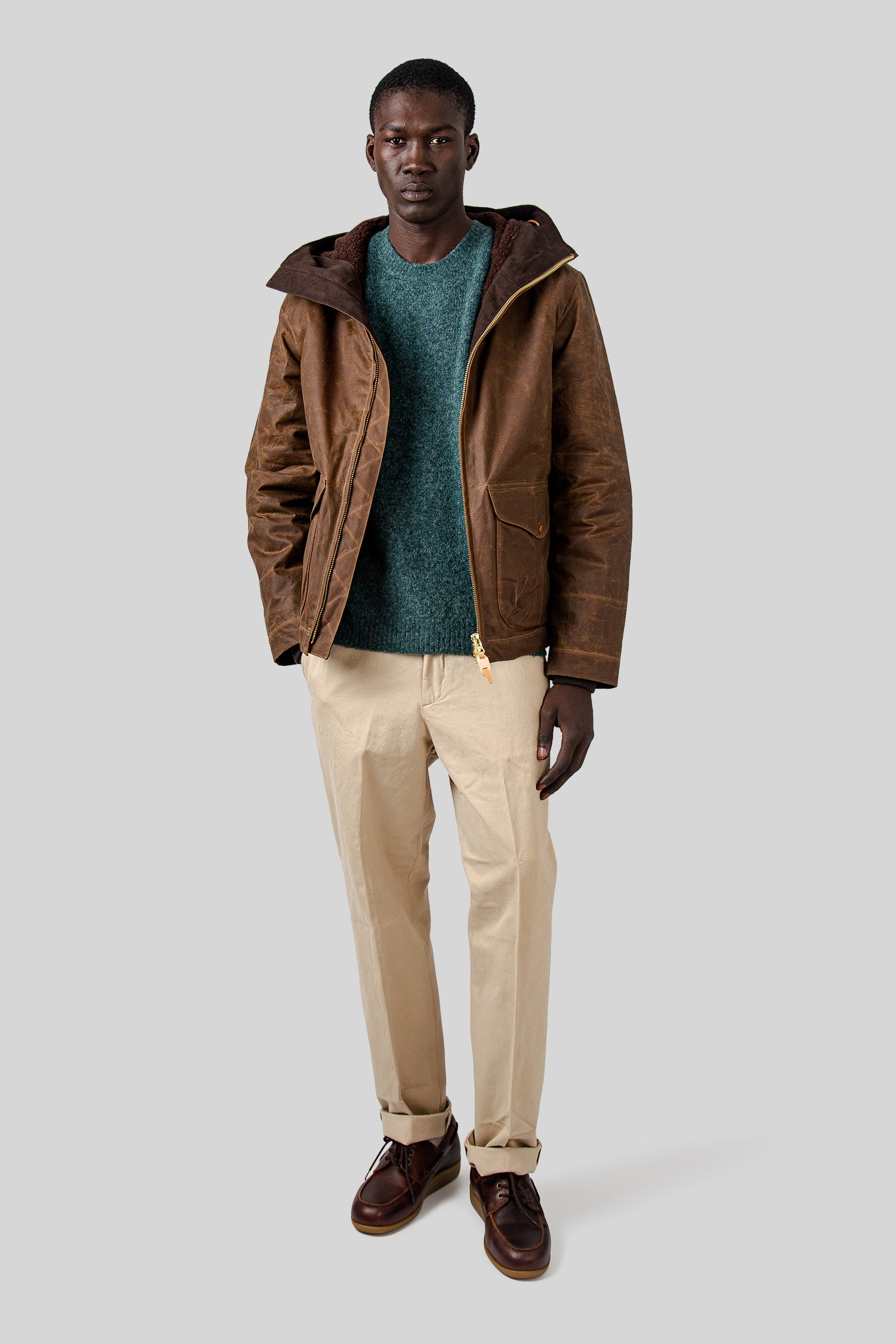 Manifattura Ceccarelli Blazer Coat Tabacco Uomo - 2