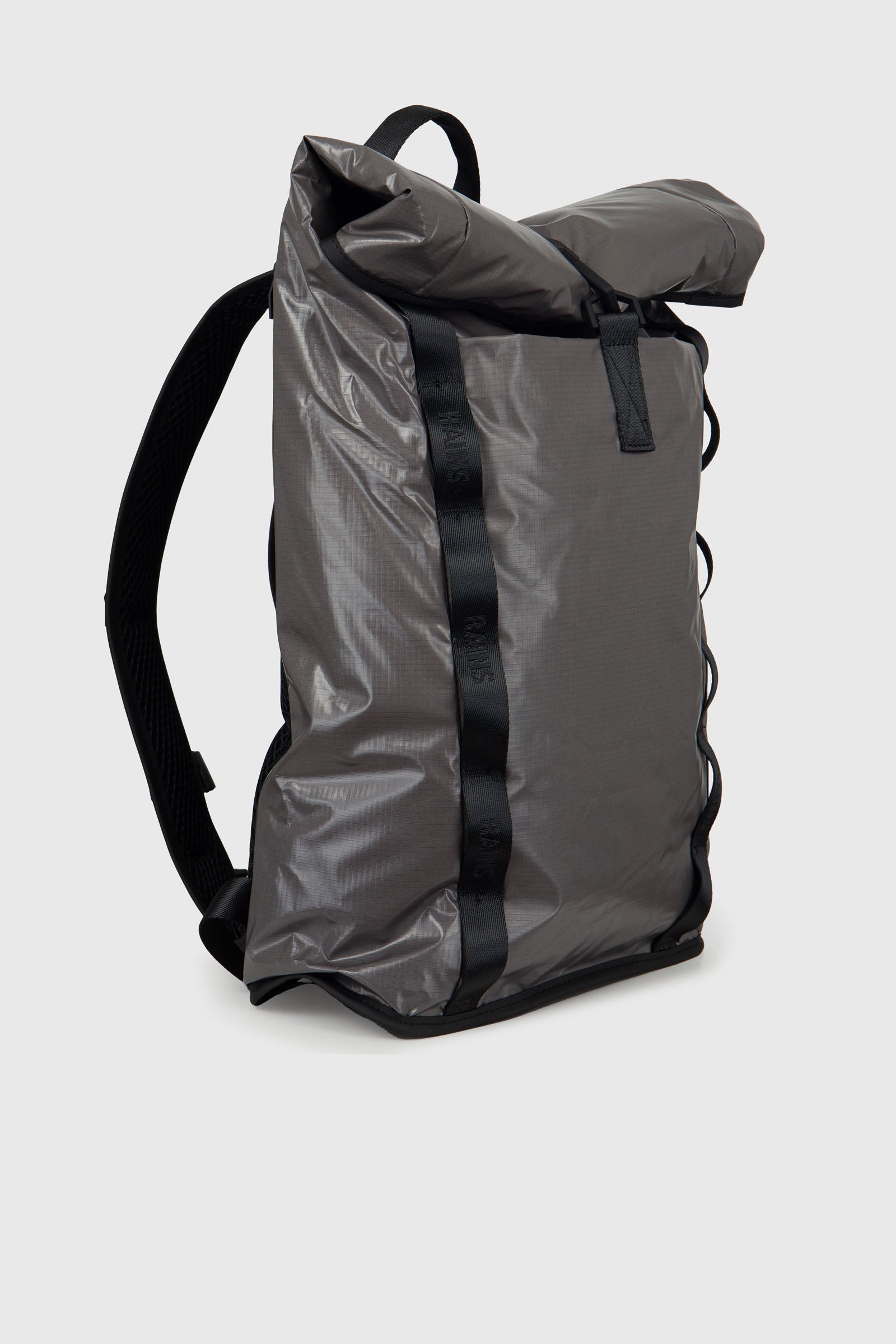 Rains Sibu Rolltop Backpack Synthetic Grey - 3