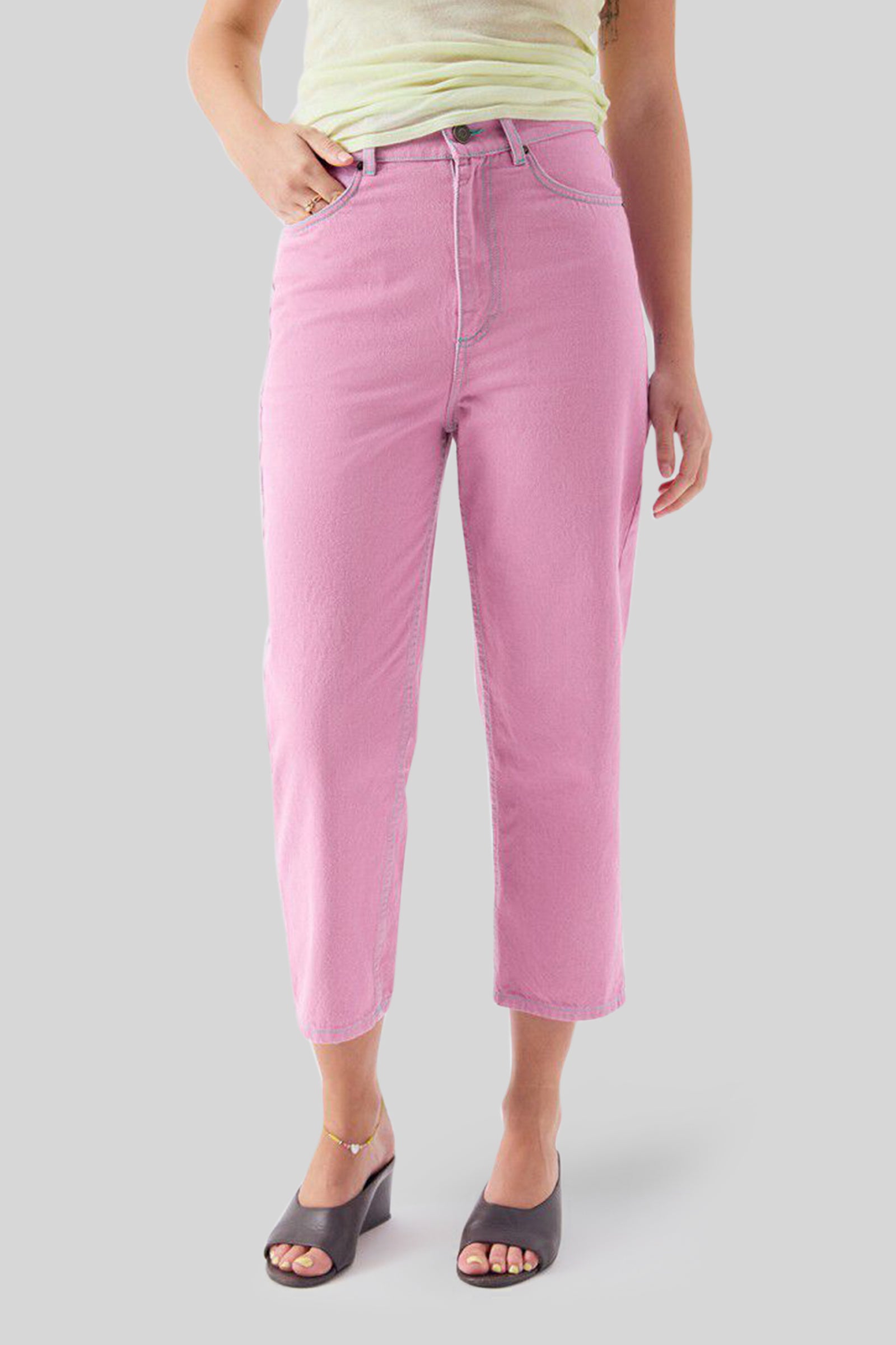 American Vintage Jeans Grezbay Rosa Donna - 1