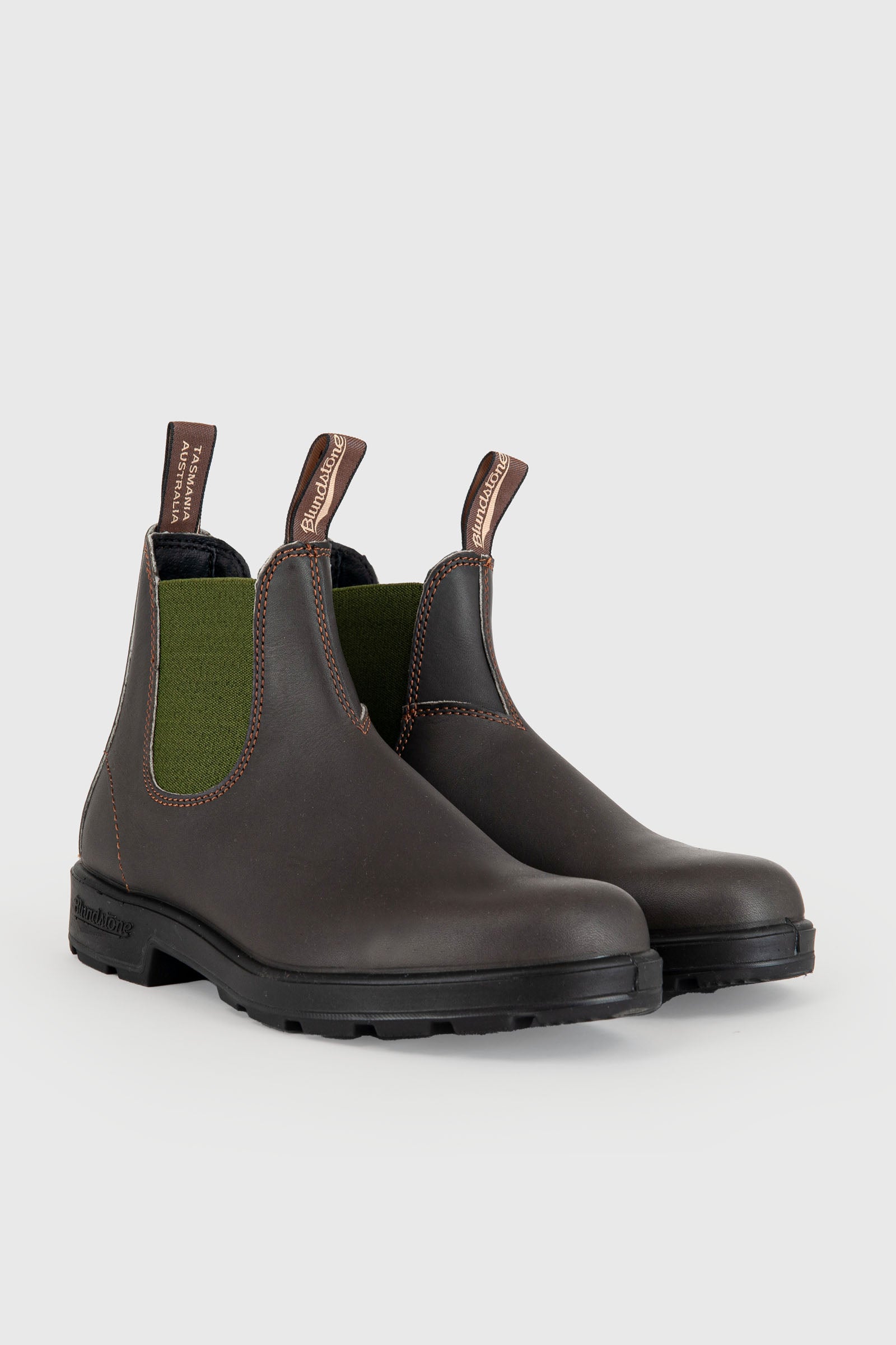 Blundstone Stivaletto Beatle 519 Stout Brown & Olive Marrone/verde Donna - 3