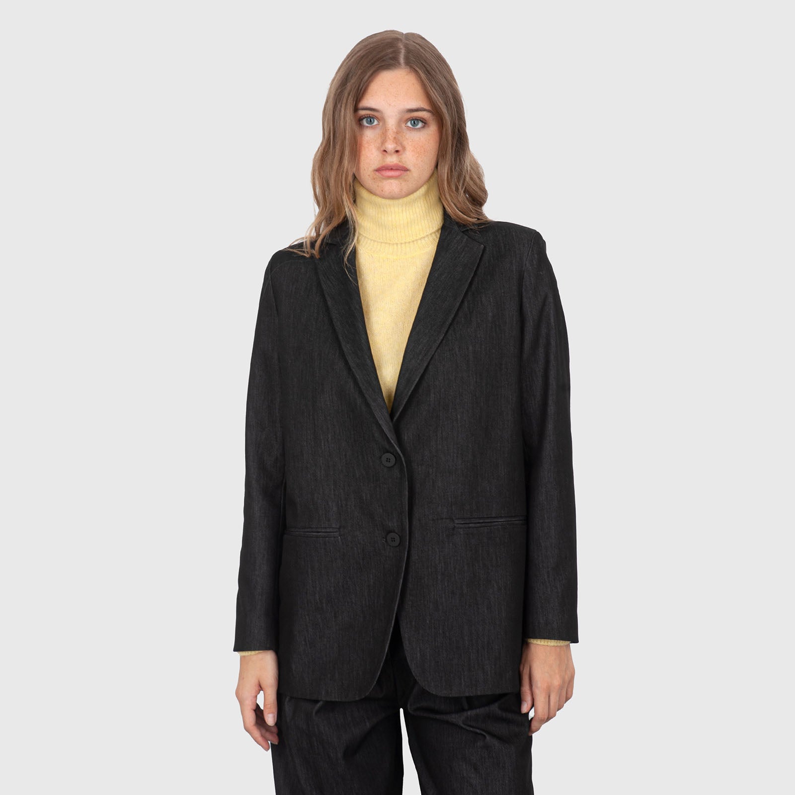 Rrd Marina Boyfriend Wom Blazer Nero Donna - 8