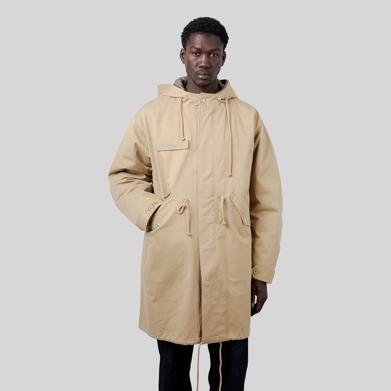 Department Five Parka Arm Beige Uomo - 7