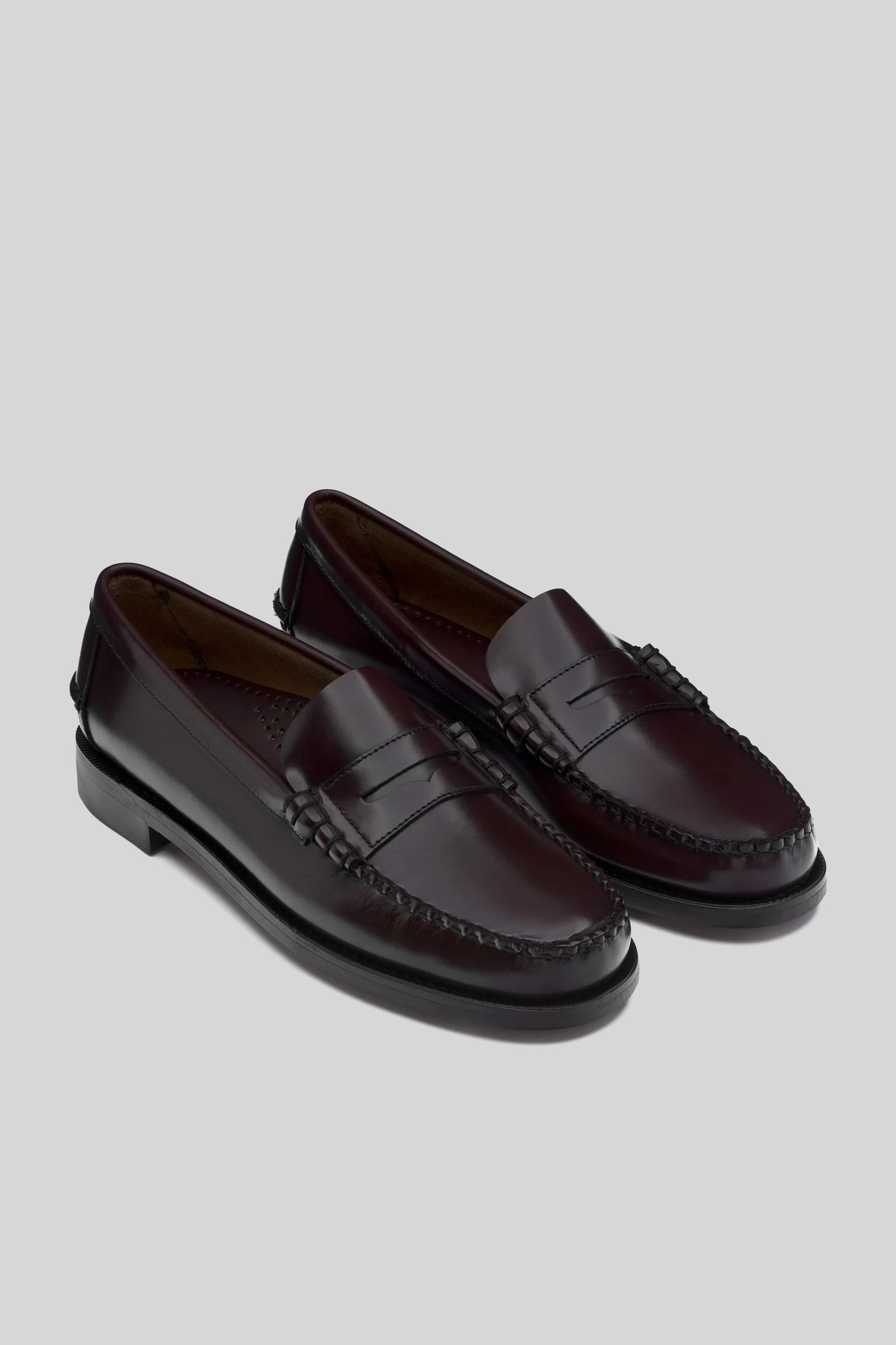 Sebago Mocassino Classic Dan Marrone/bordeaux Uomo - 3