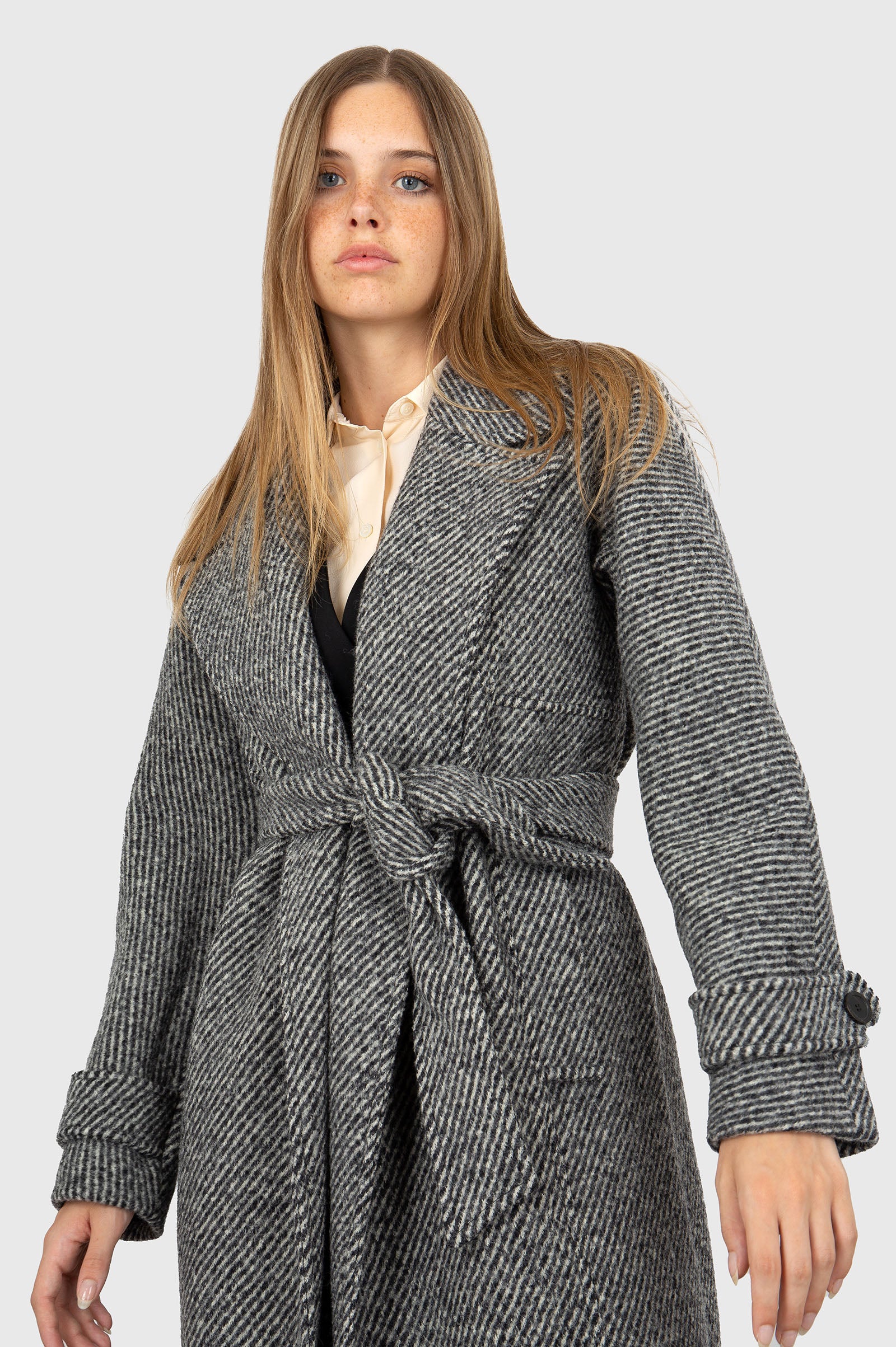 Semicouture Cappotto Ashlyn Grigio Donna - 5