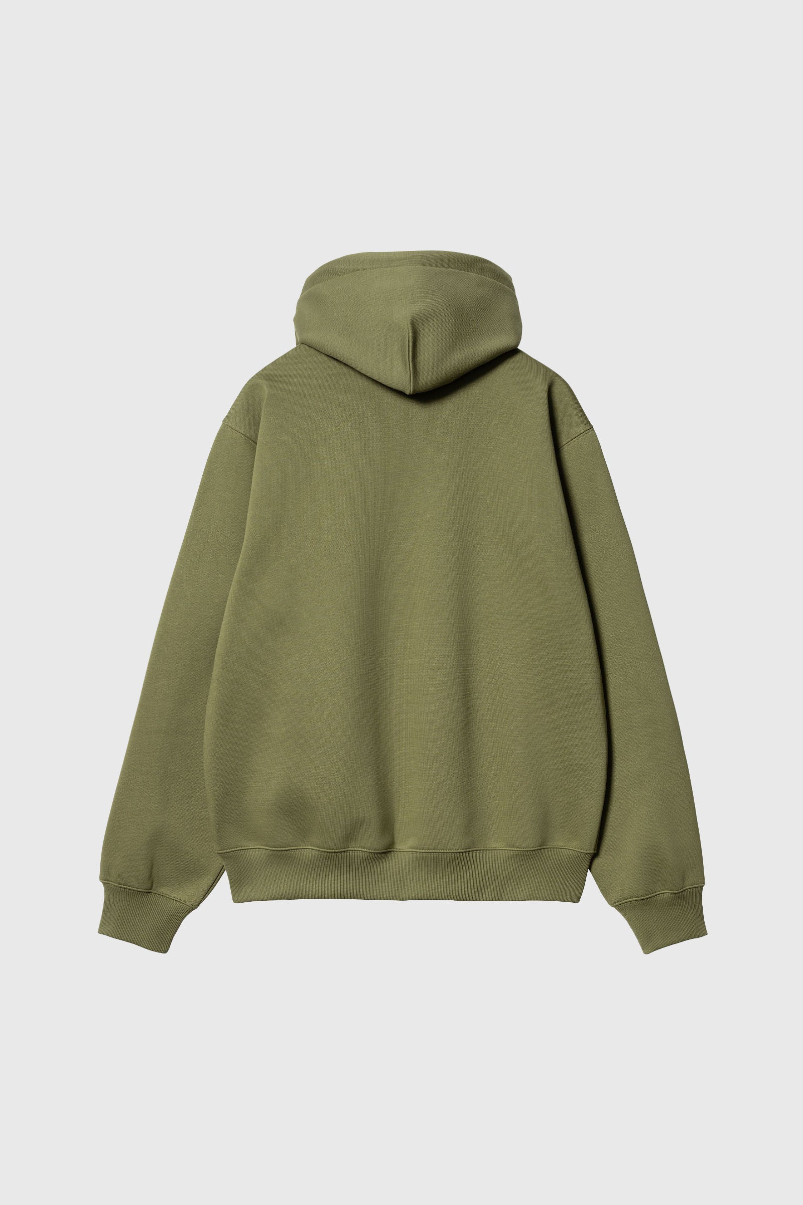 Carhartt Wip Felpa Hooded Carhartt Verde Militare Uomo - 4