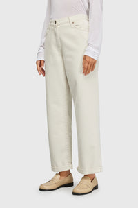 Semicouture Jeans Milly Bianco Off Donna semicouture