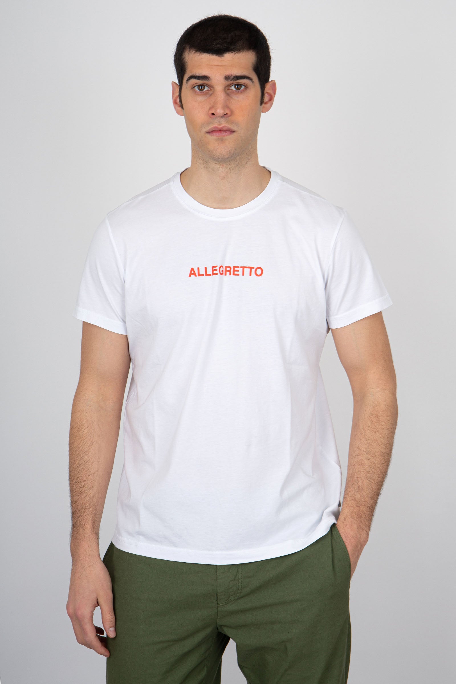 Aspesi T-shirt Allegretto Cotone Bianco - 1