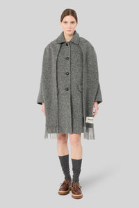 Latino Wool Blend Tweed Coat max mara weekend