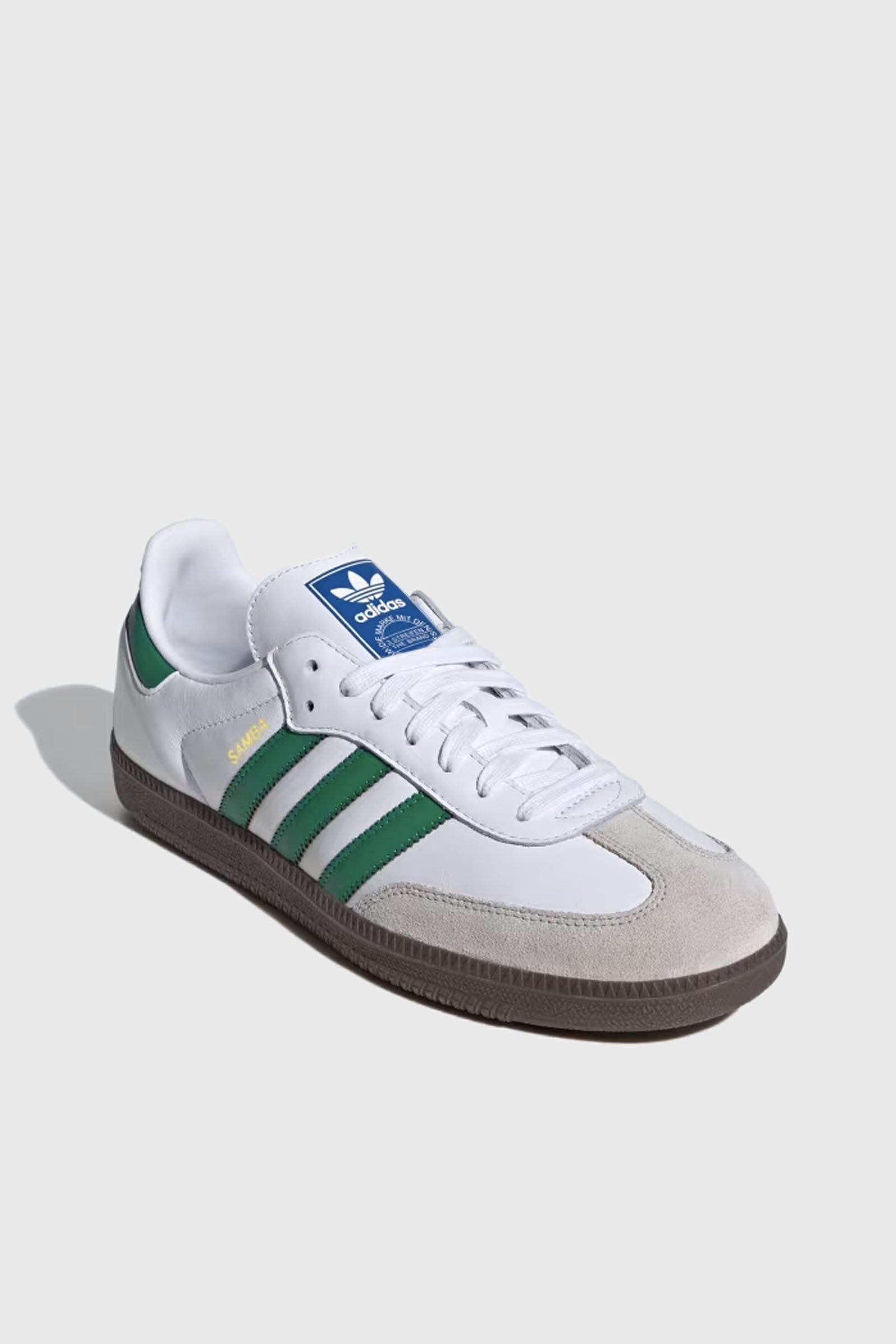 Adidas Originals Sneaker Samba Og Bianco/verde Donna - 3