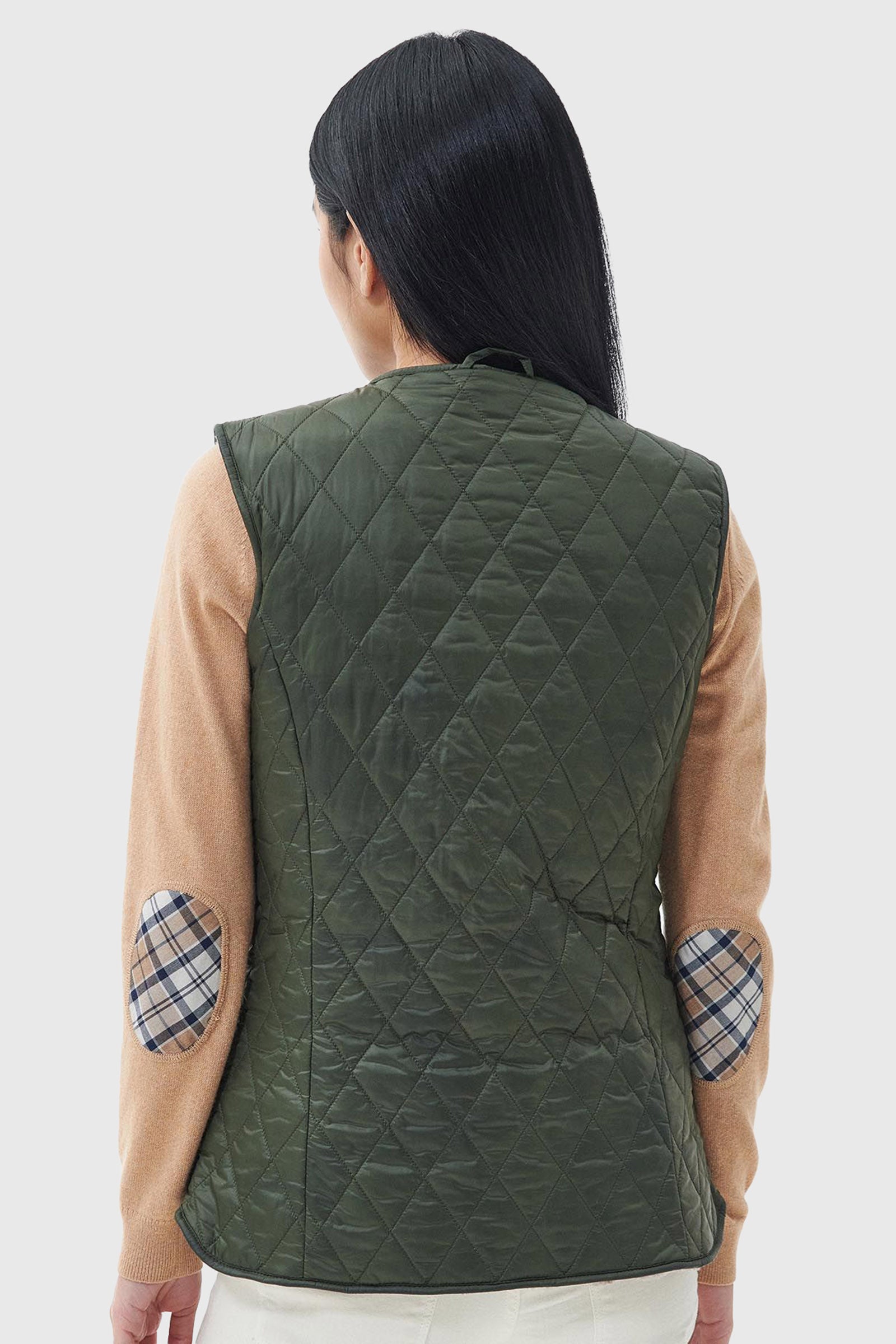 Barbour Gilet Markenfield Verde Oliva Donna - 3