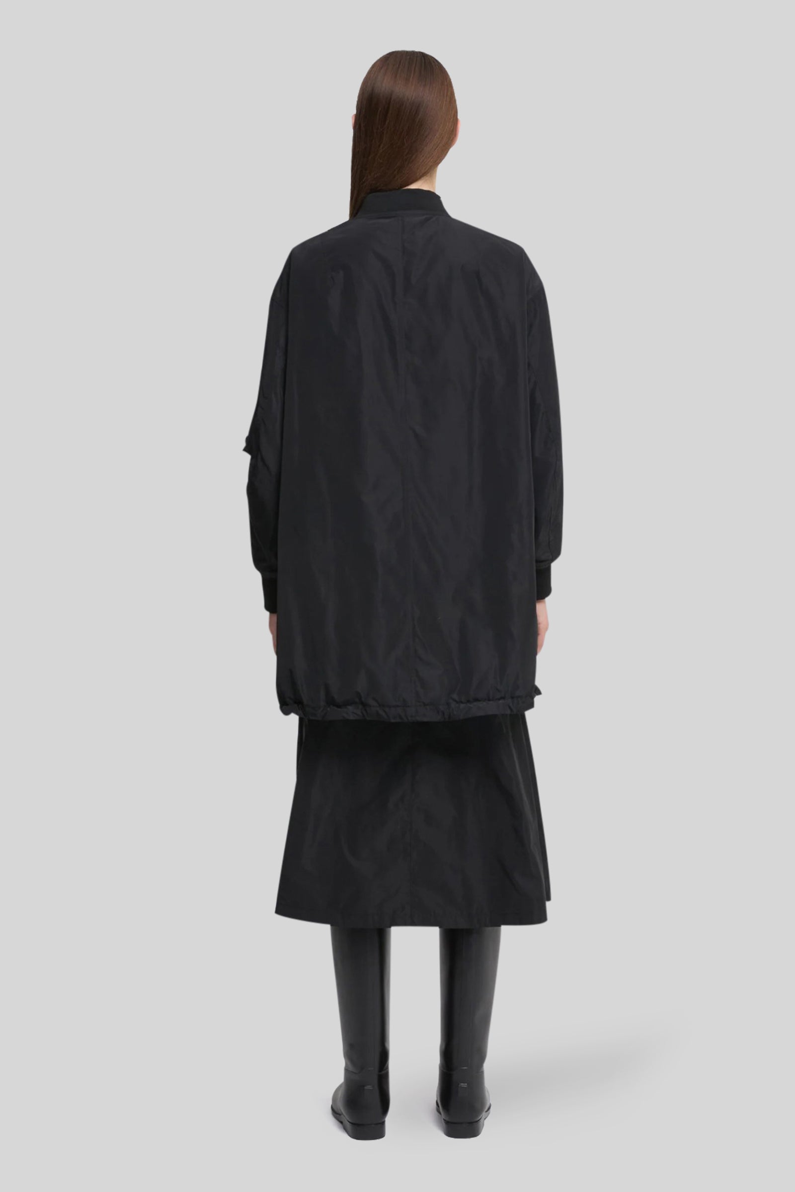 Aspesi Bomber In Tessuto Tecnico Con Ovatta Thermore® Nero Donna - 3