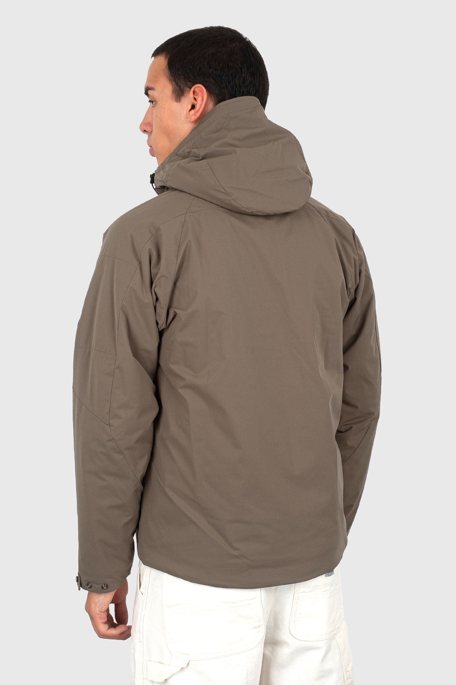 C.p. Company Giubbotto Pro-tek Padded Hooded Beige Uomo - 4