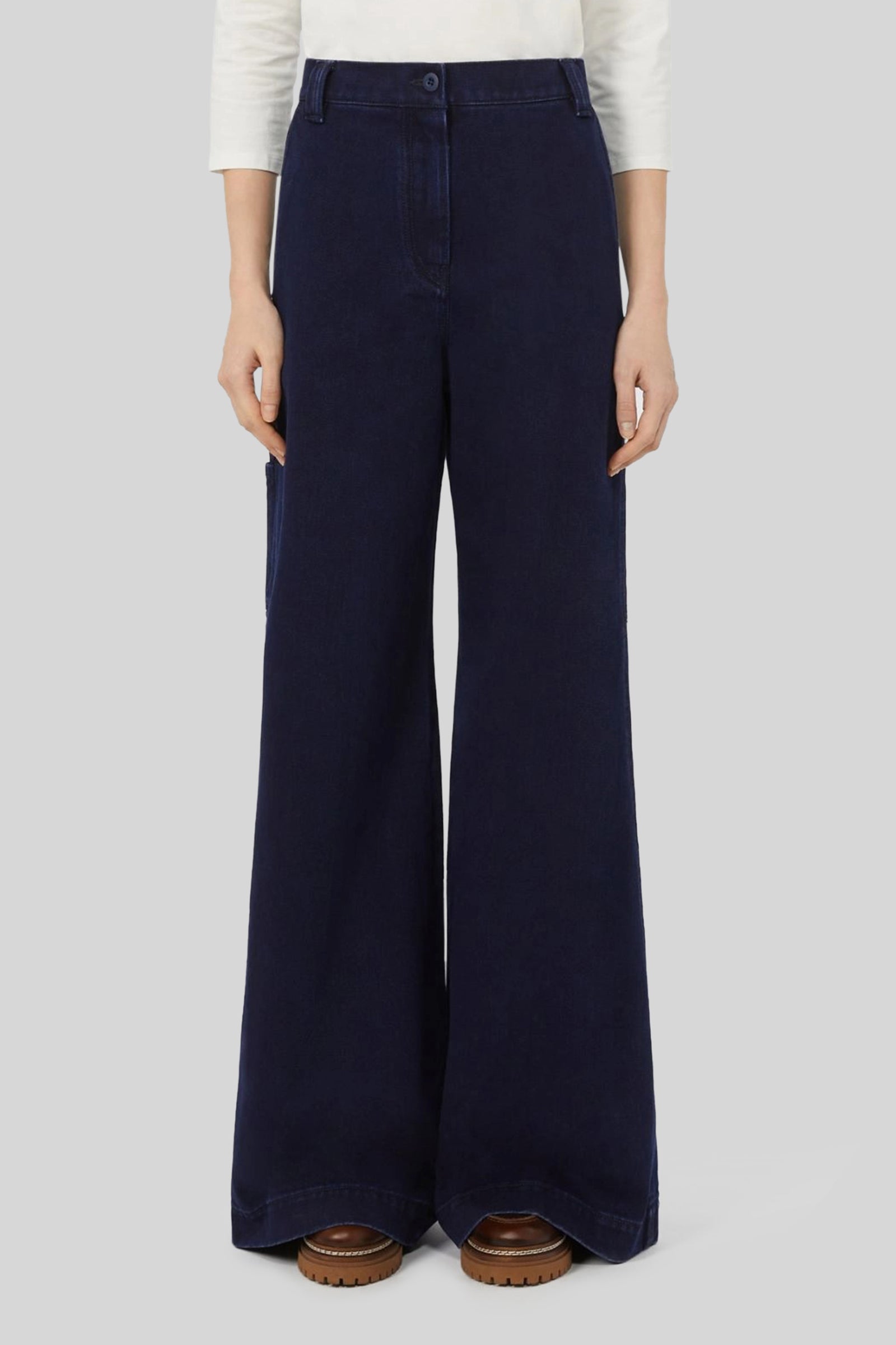 Max Mara Weekend Jeans Vicino Denim Scuro Donna - 1