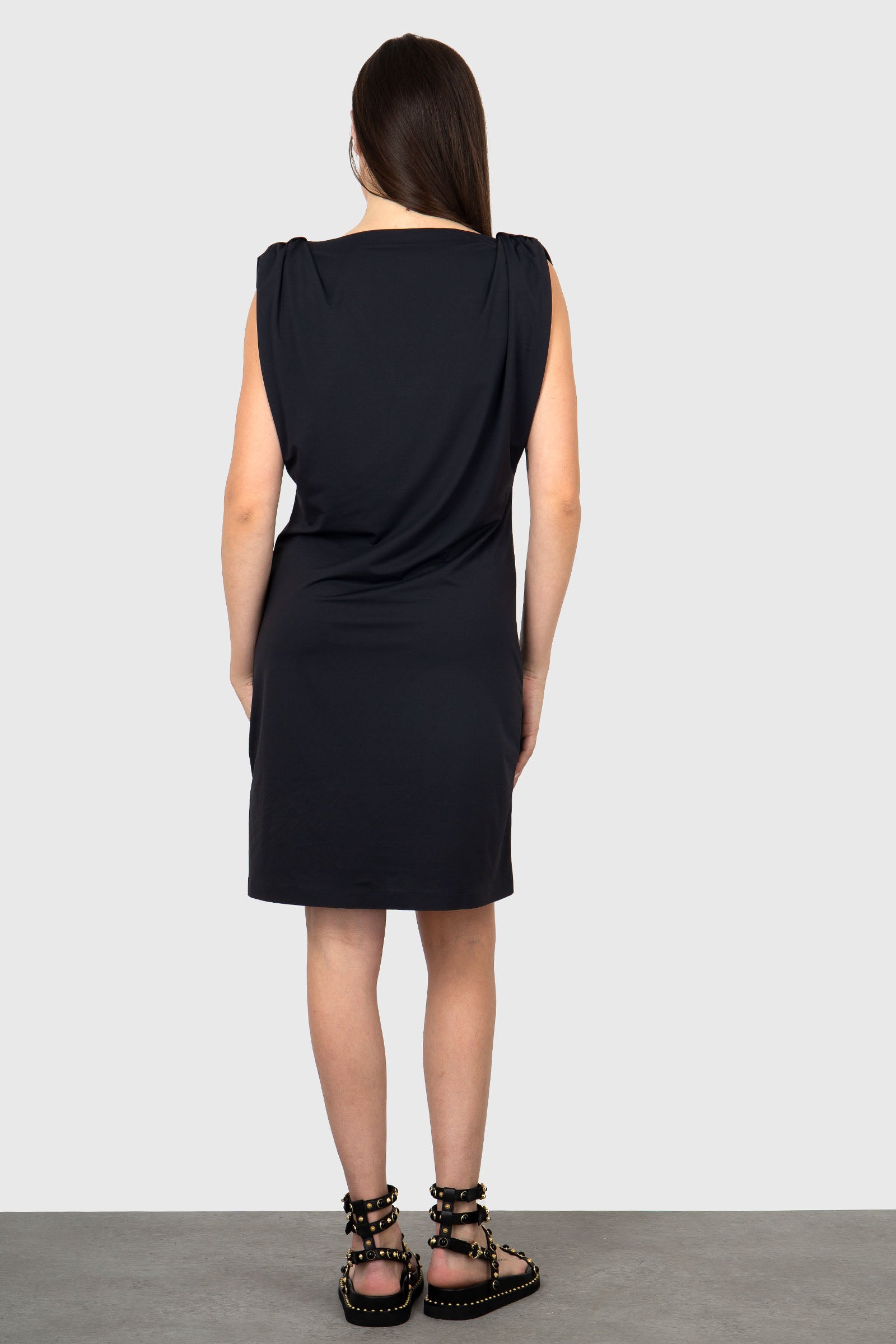 Rrd Oxford Kim Wom Dress Nero Donna - 4