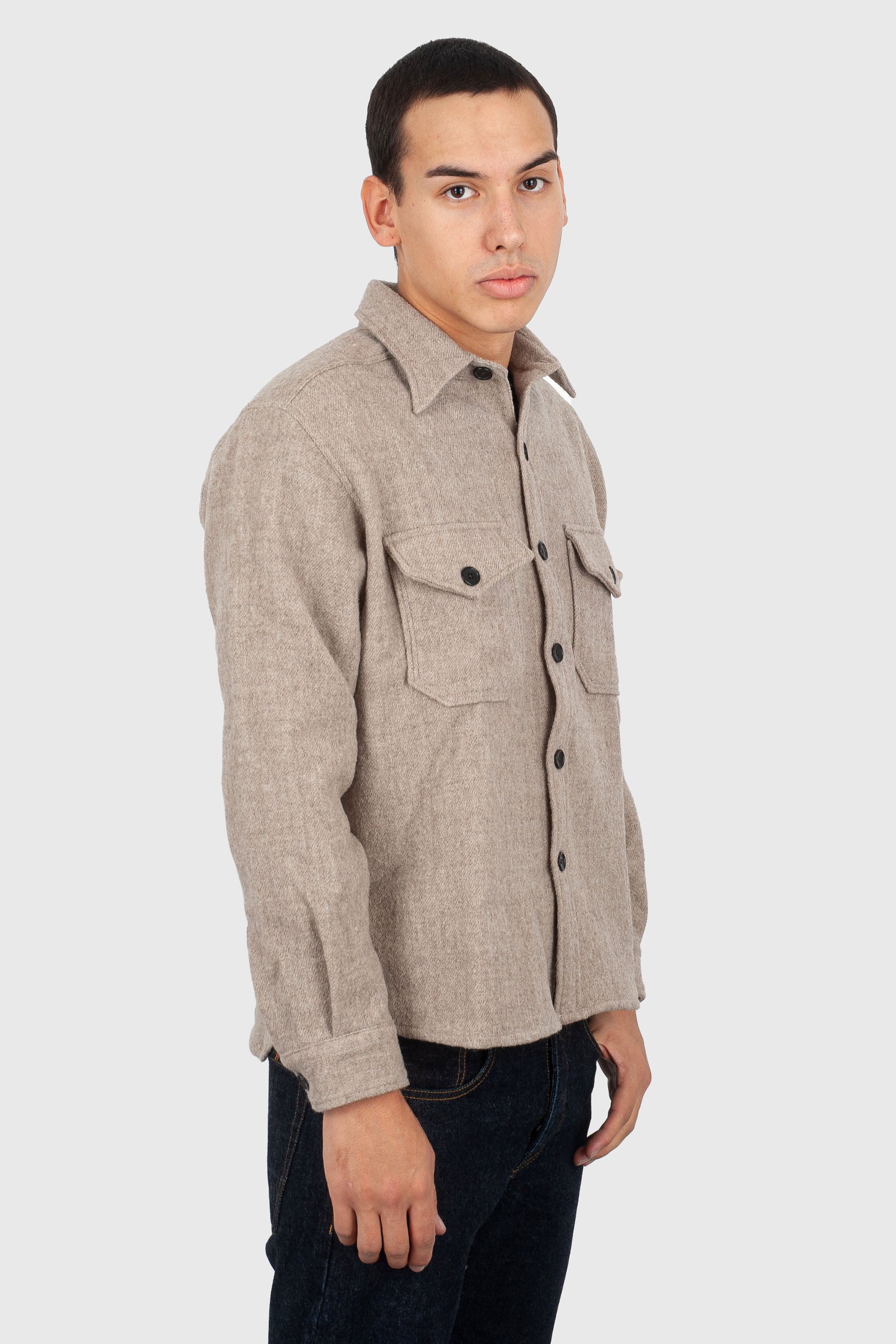 Fortela Overshirt Kenny Naturale Uomo - 3