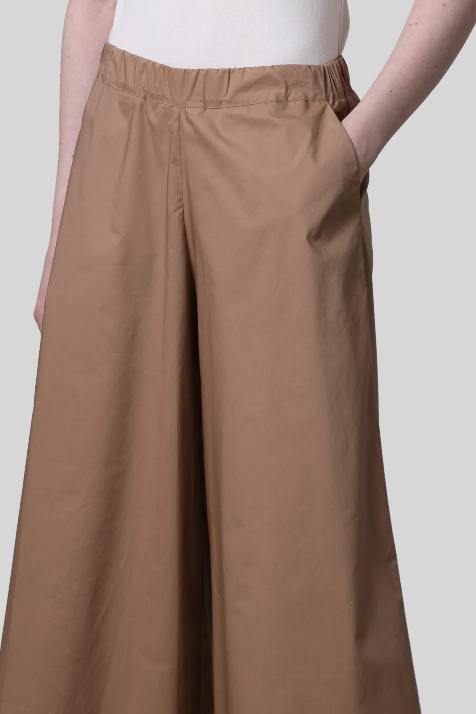 Wide-leg Cropped Pants - 3