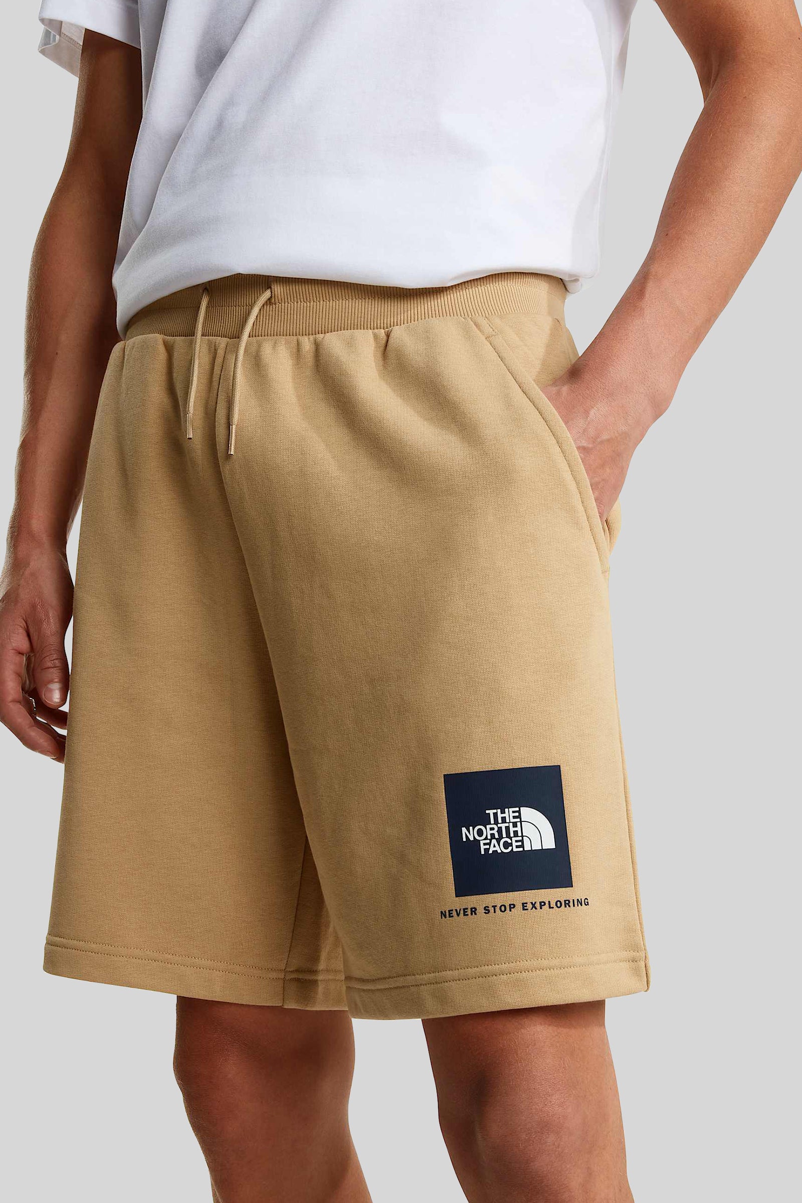 The North Face Shorts Nse Box Light Regular Khaki Uomo - 1
