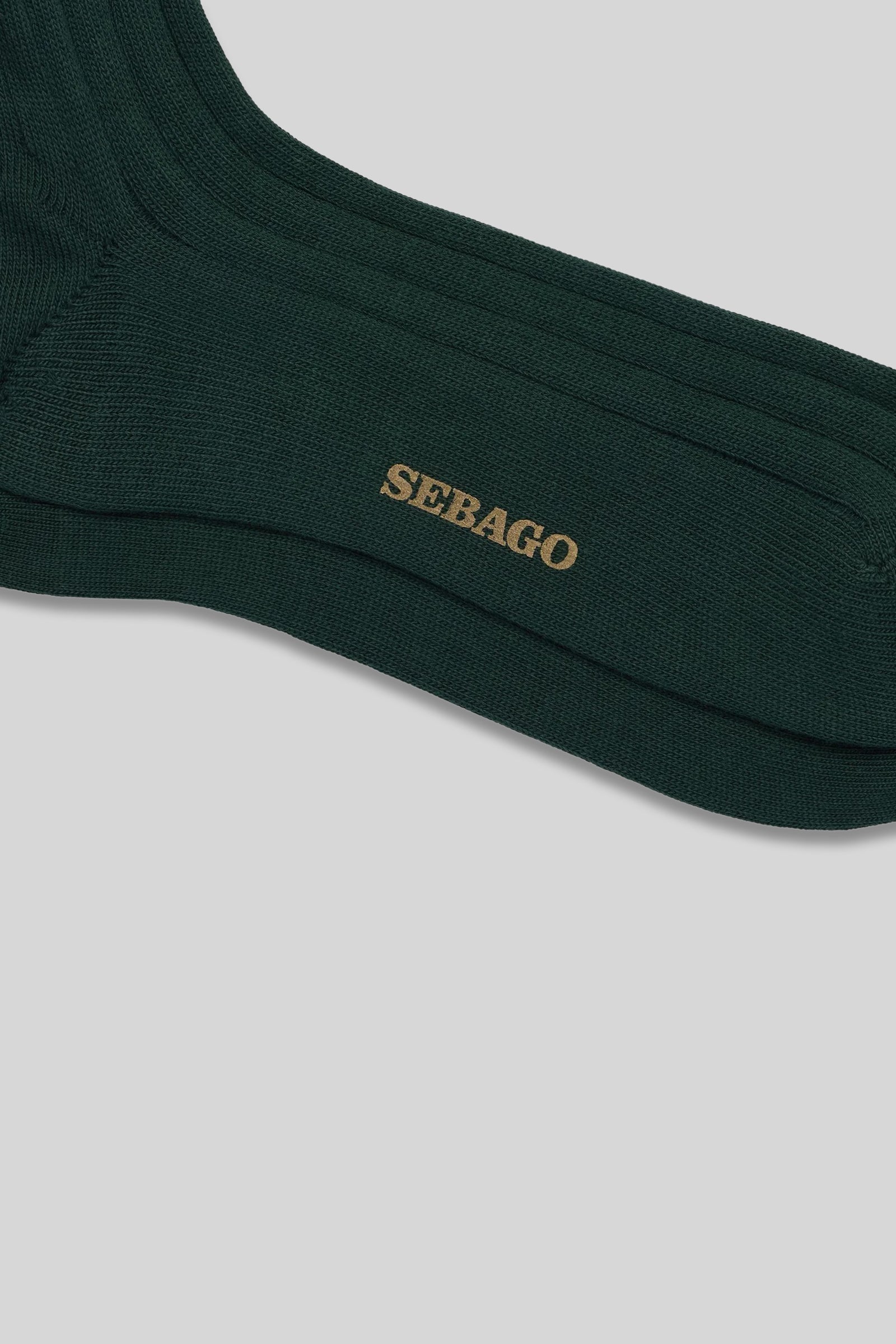 Sebago Calzino Sangerville Polol Verde Bottiglia Uomo - 2