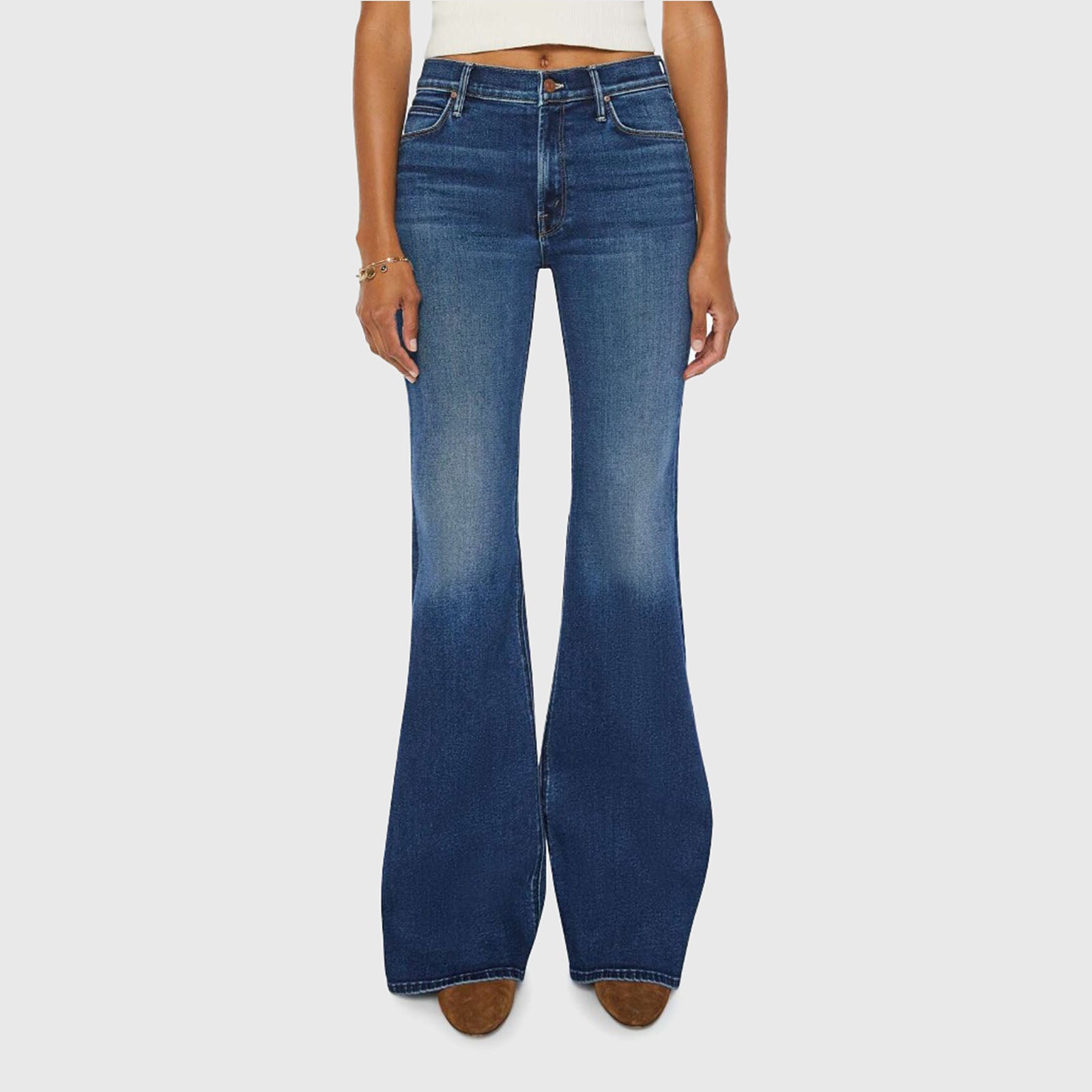 Mother Jeans The Doozy Denim Medio Donna - 8