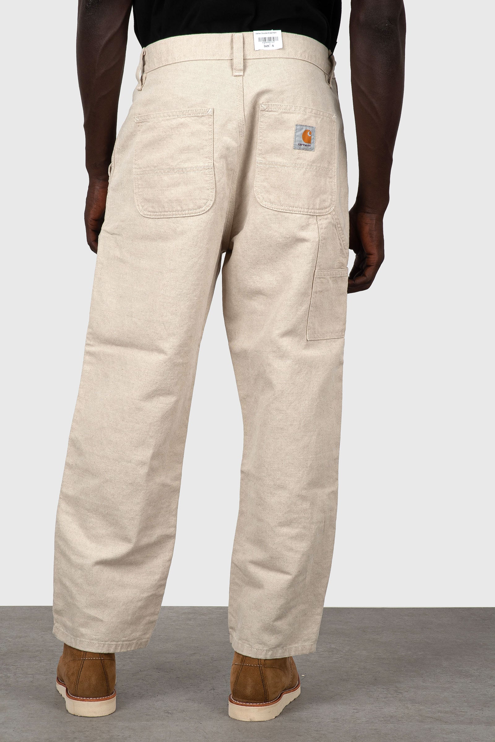 Carhartt Wip Walter Double Knee Pant Beige Uomo - 5