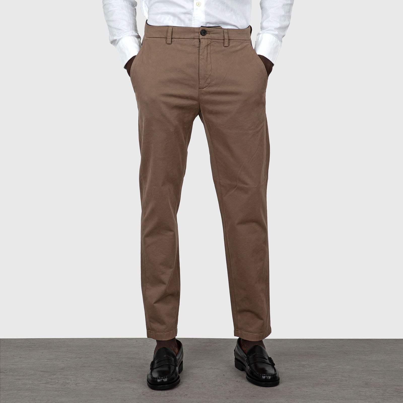 Department Five Pantalone Prince Crop Tortora Uomo - 7