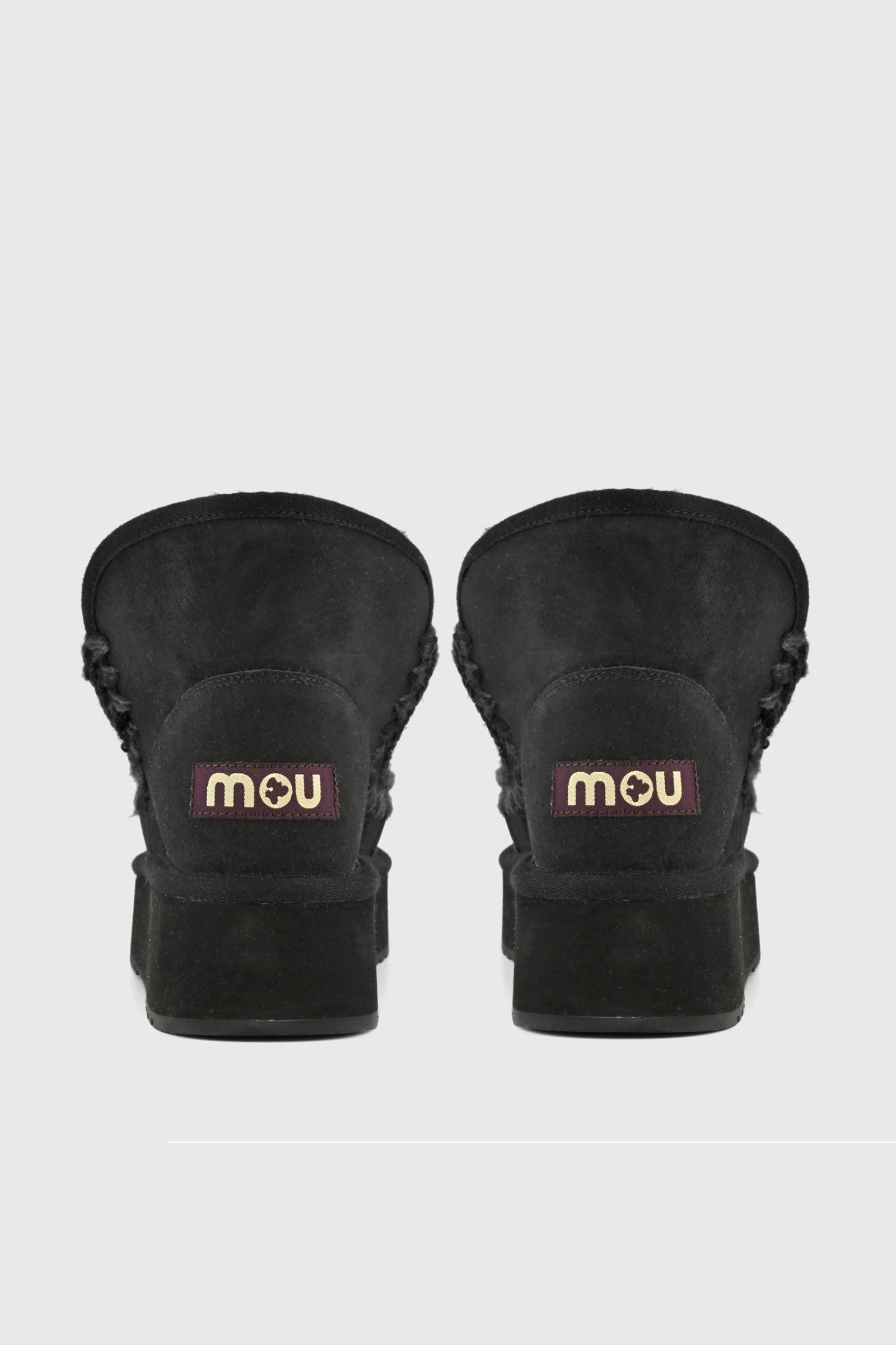 Mou Stivaletto Mini Eskimo Platform Nero Donna - 4