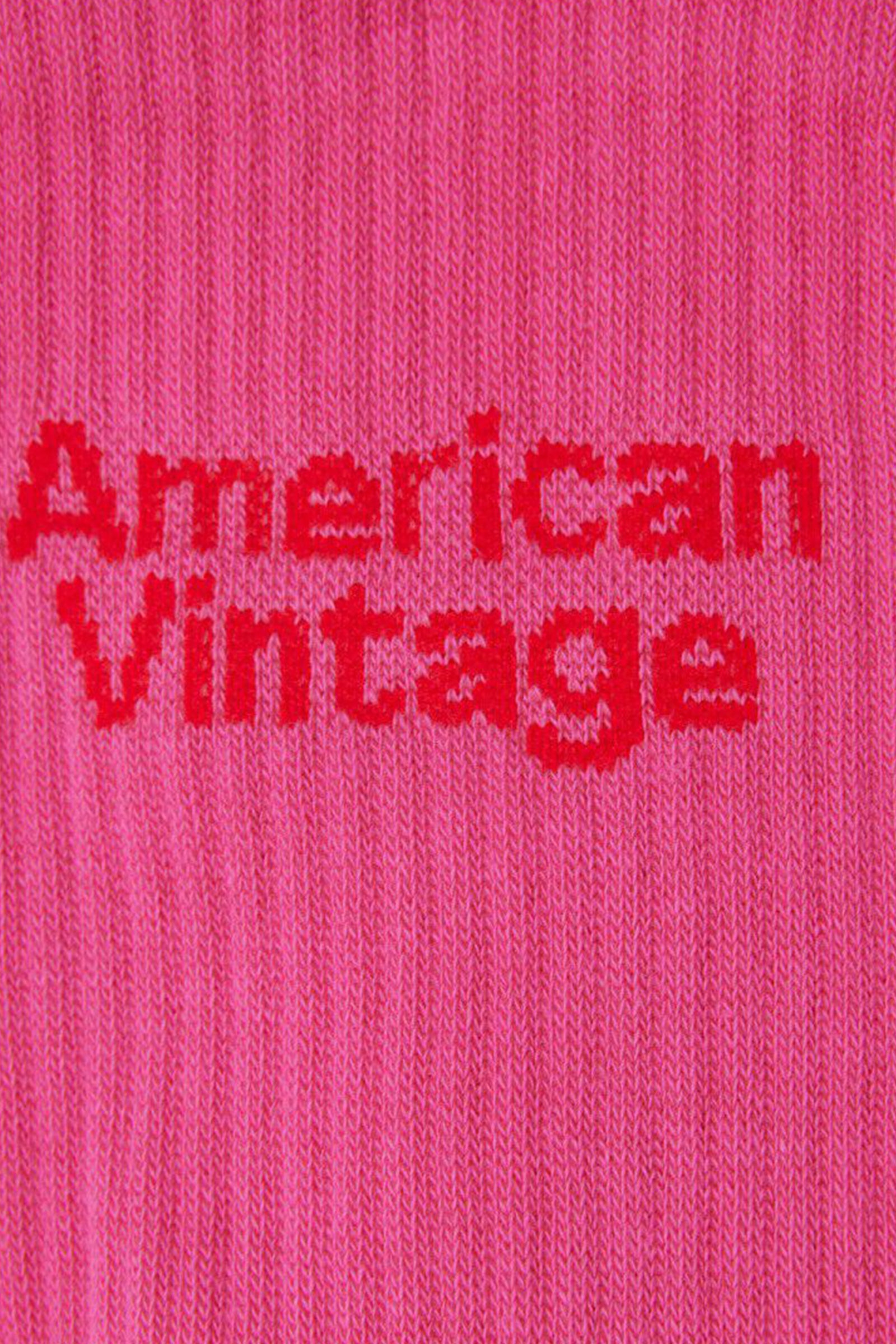 American Vintage Calzino Clypsun Fragola Donna - 2
