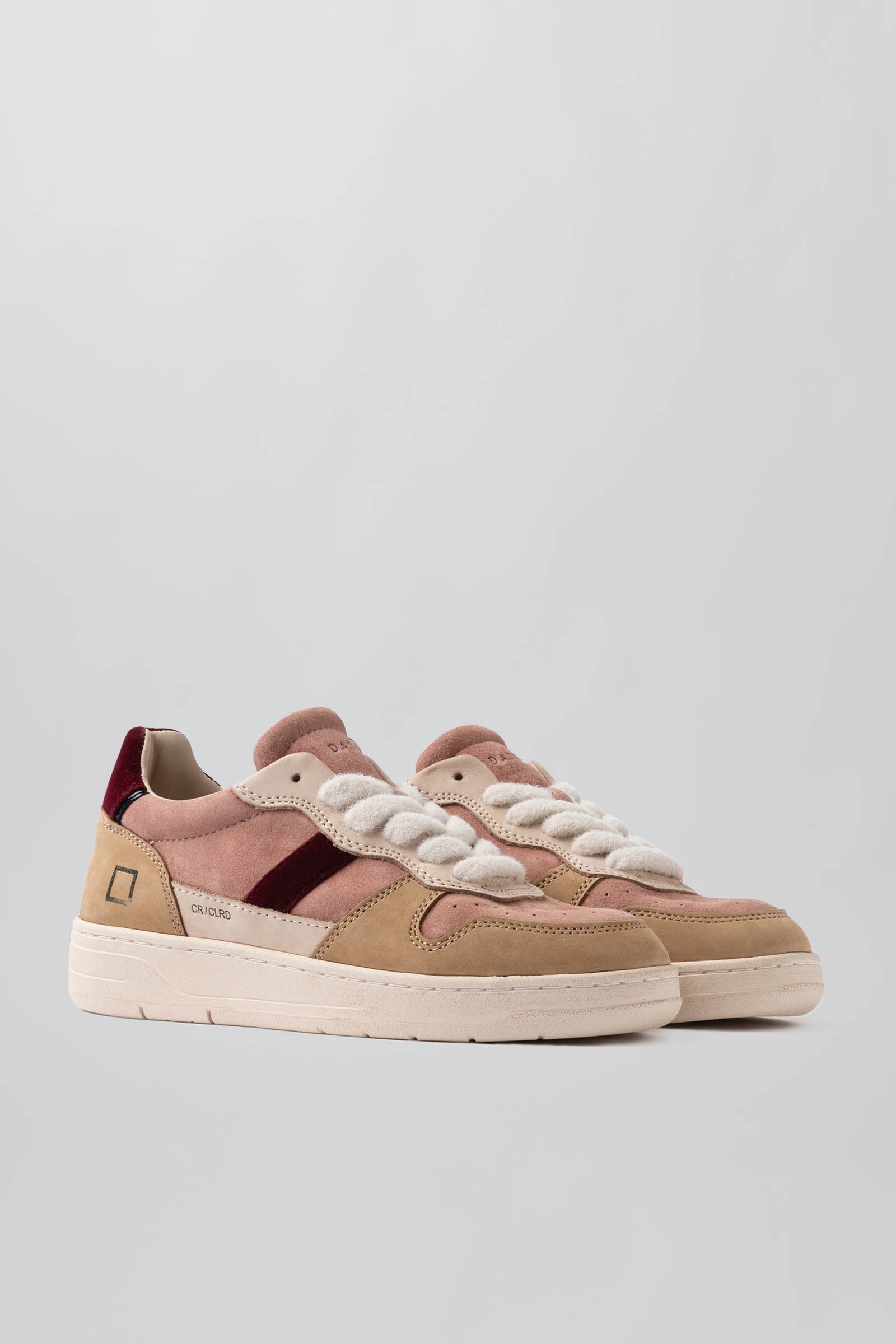 D.a.t.e. Sneaker Court 2.0 Colored Rosa Antico Donna - 3