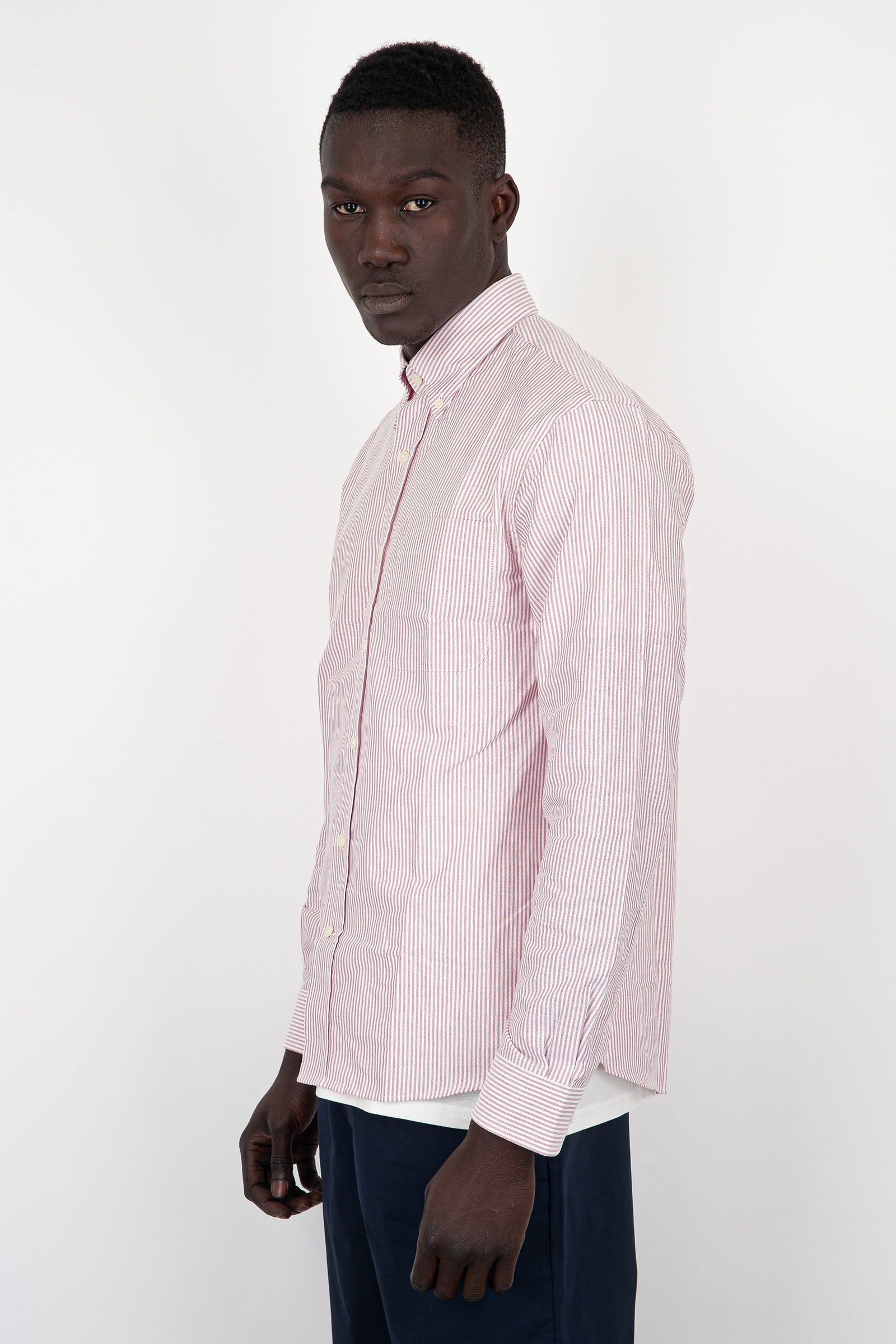 Sebago Camicia Doubling Cotone Rosa - 5