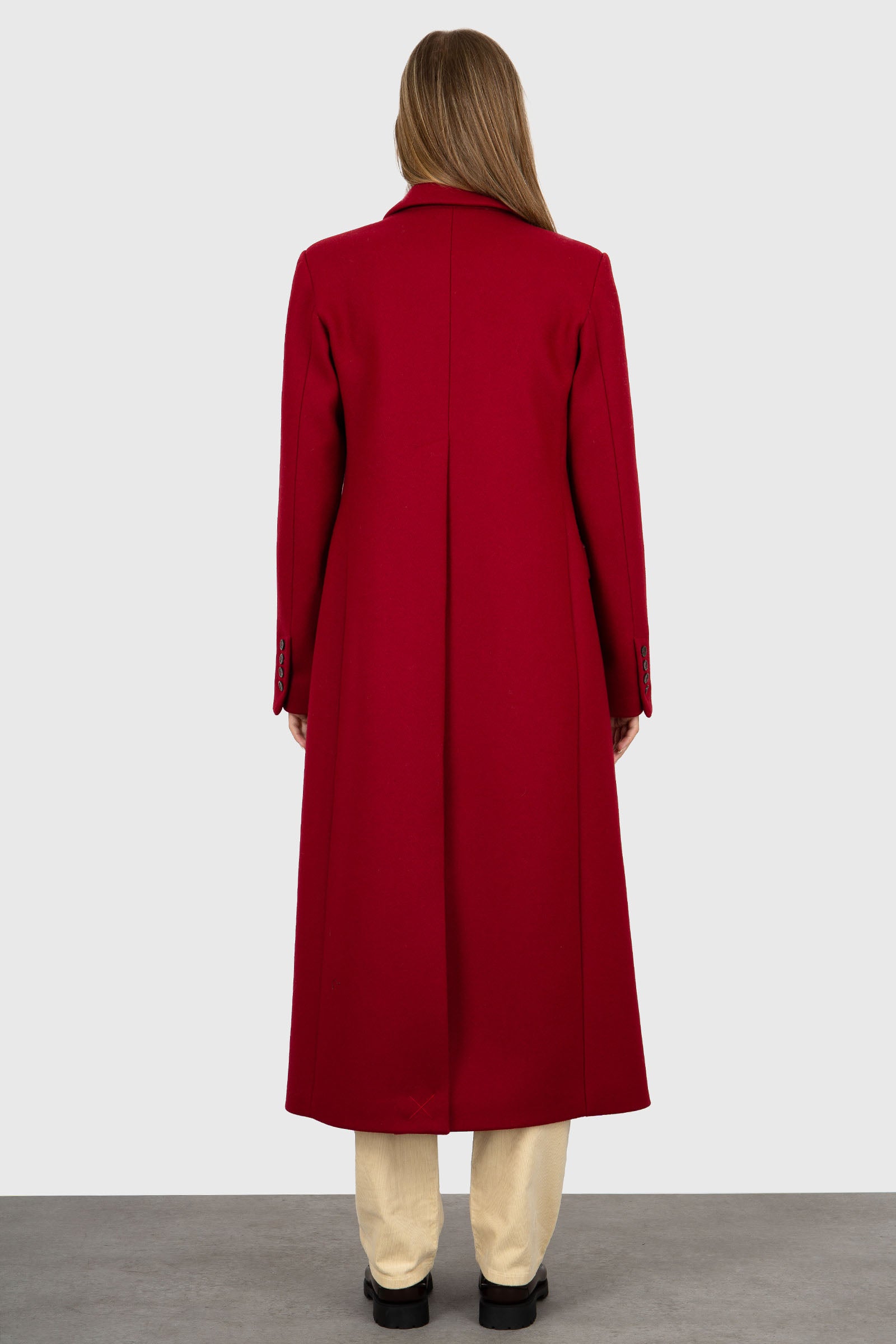 Semicouture Cappotto Heloise Rosso Donna - 5