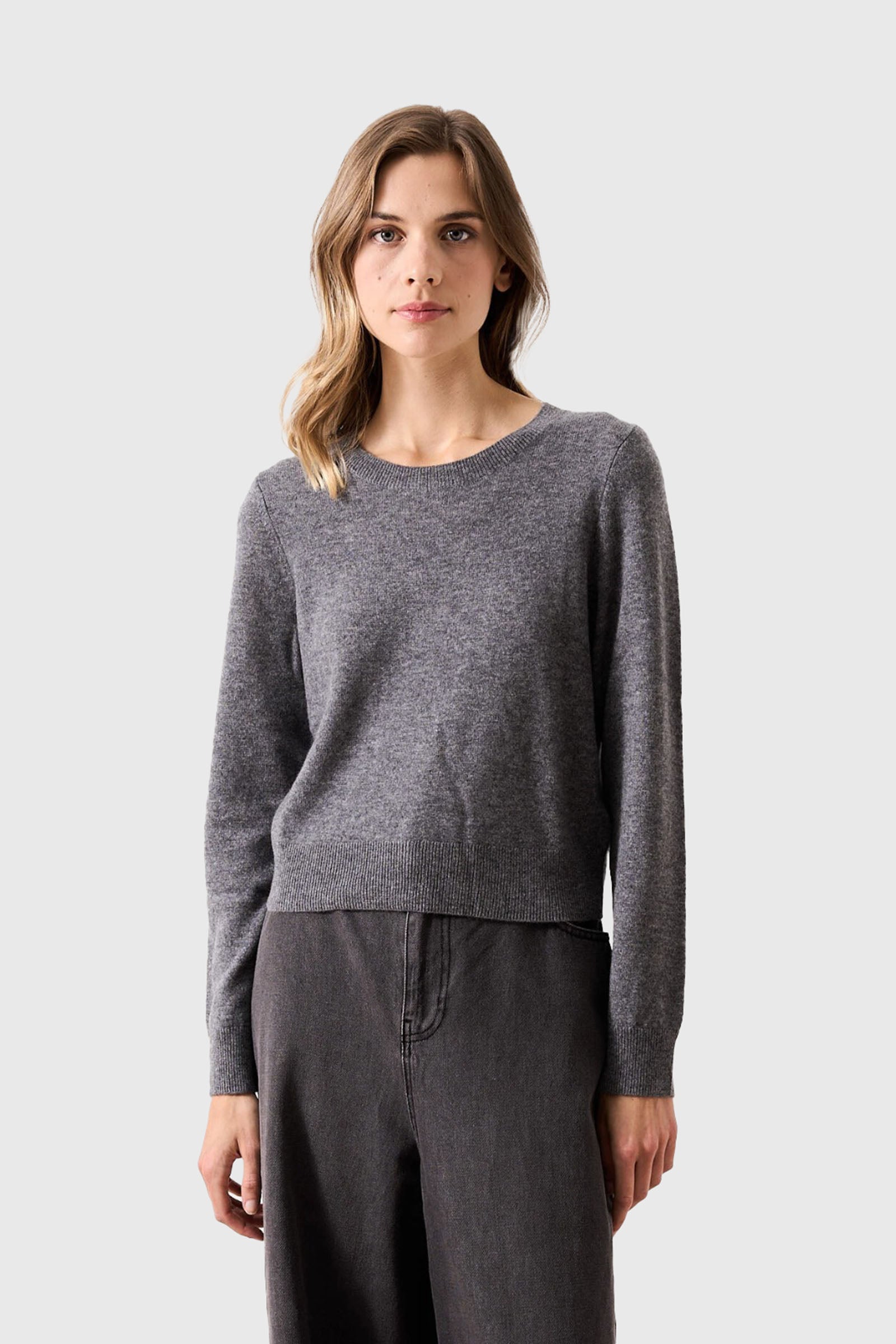 Absolut Cashmere Maglia Carlie Grigio Scuro Donna - 1