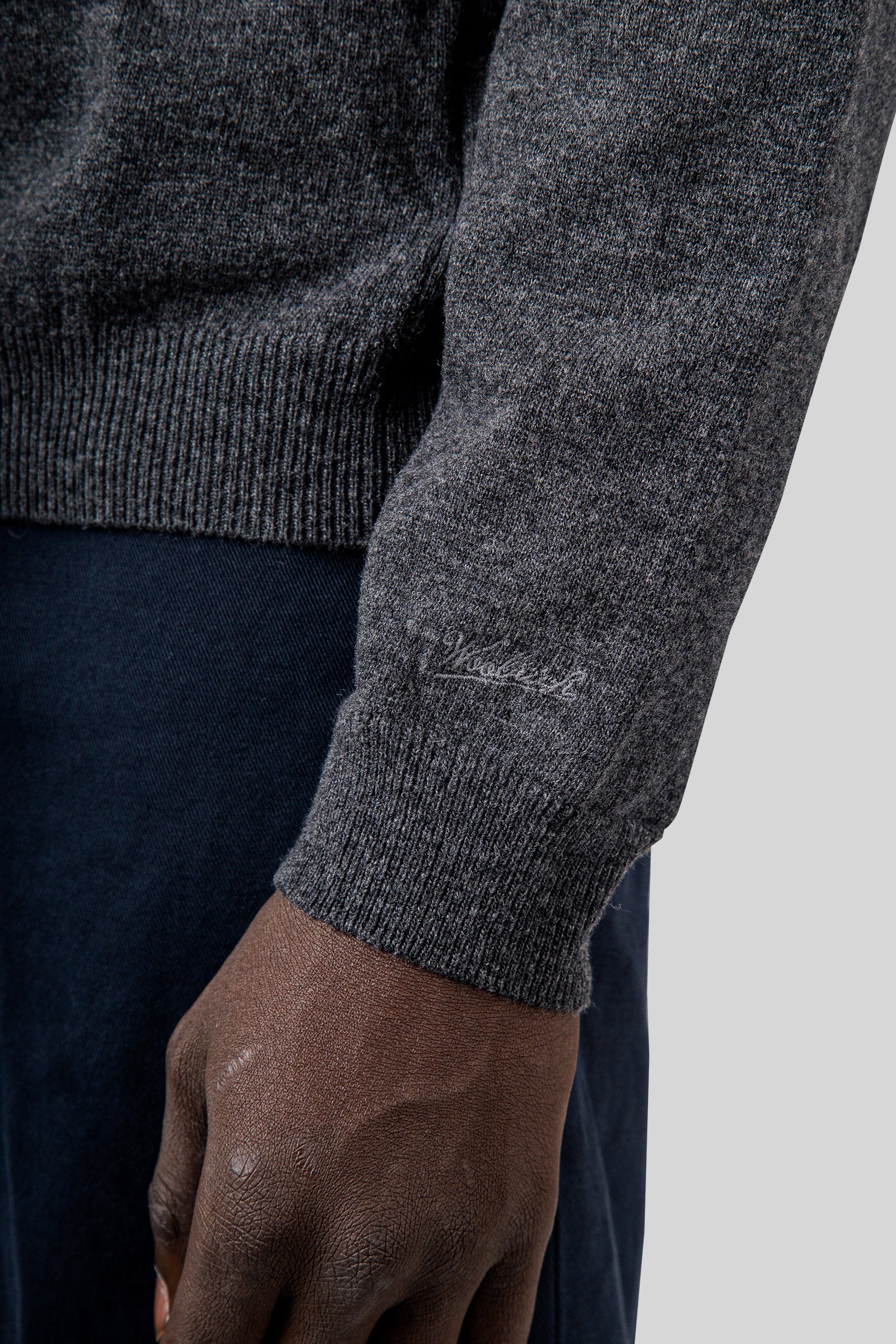 Wool Crew-neck Sweater - 6