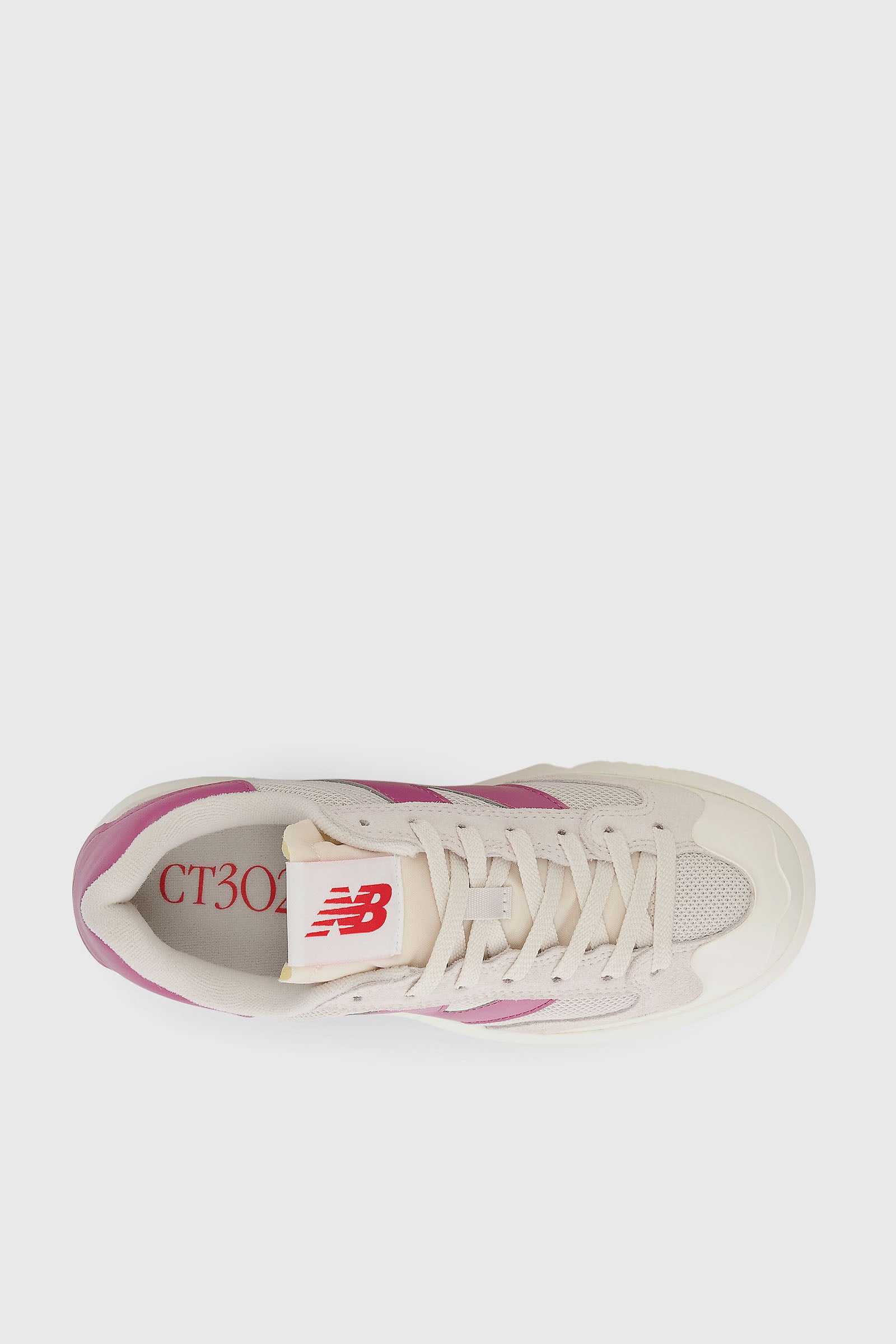 New Balance Sneaker CT302 Synthetic White/Fuchsia - 3