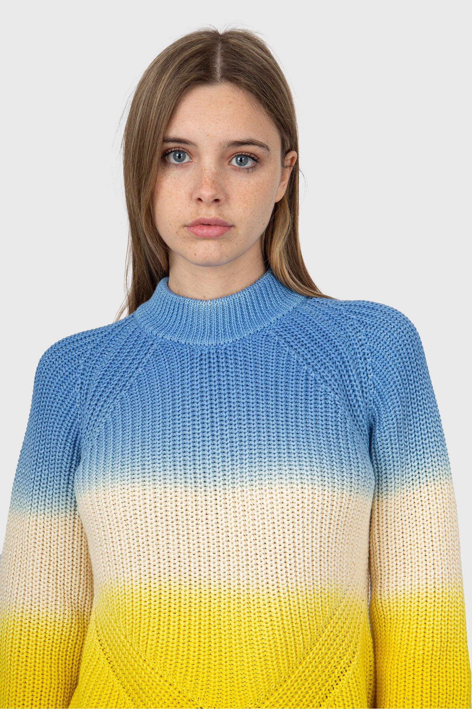 Woolrich Solid Color Crewneck Sweater in Pure Multicolor Cotton - 1