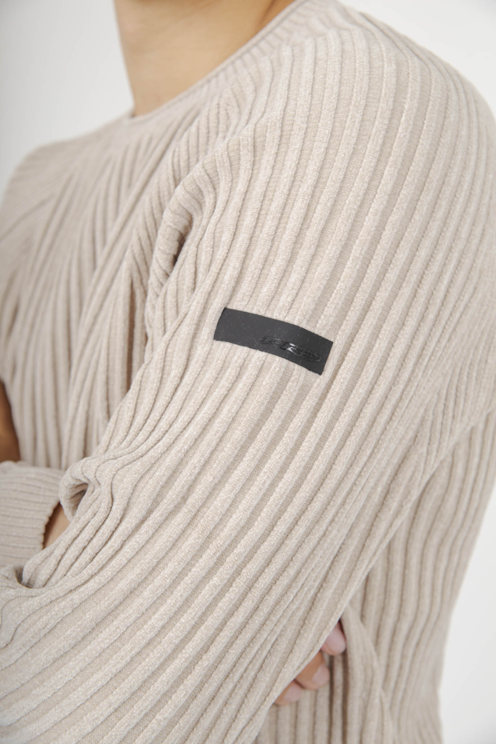 Rrd Maglia Velvet Rave Round Crema Uomo - 2