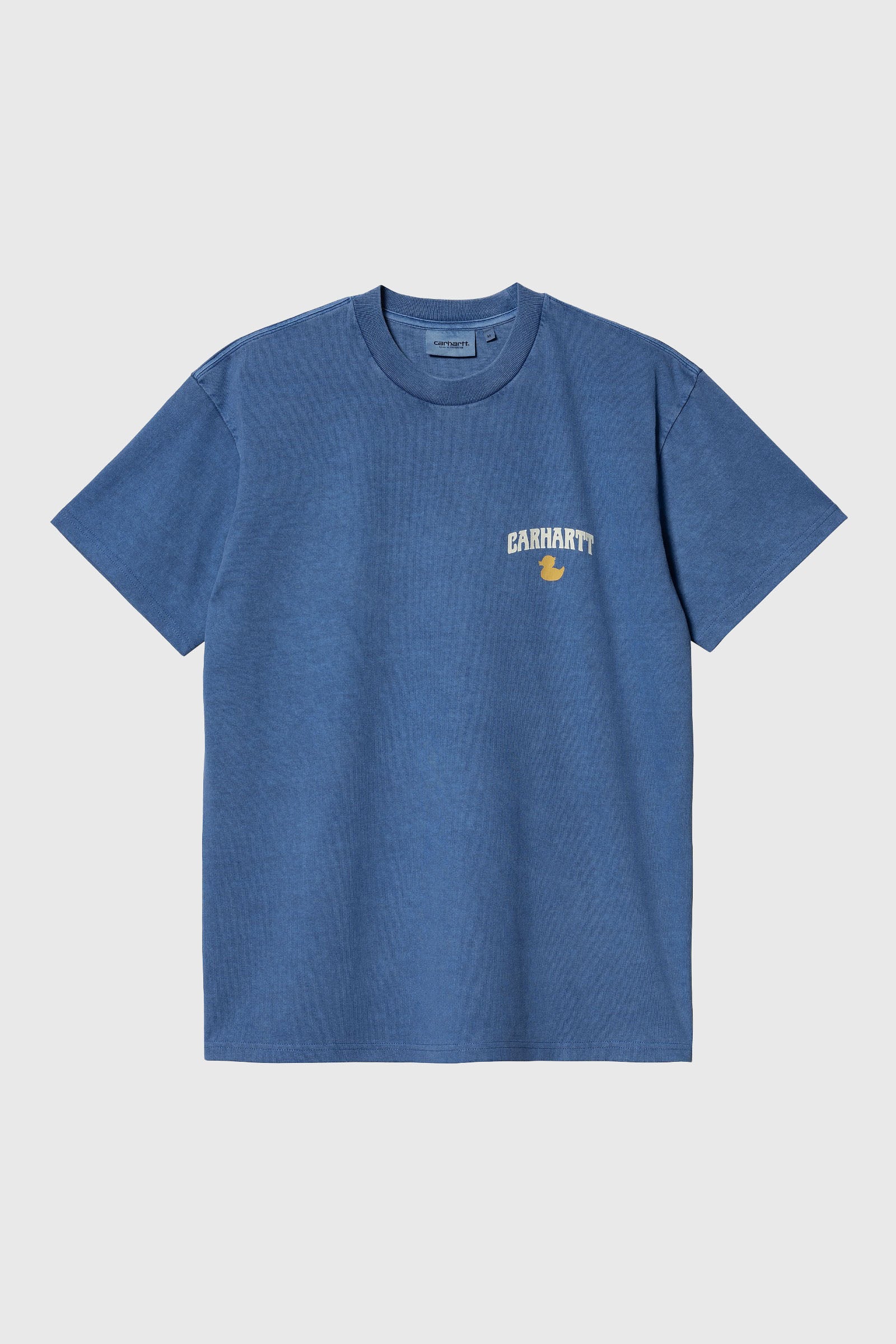 Carhartt Wip T-shirt Short Sleeve Duckin' Azzurro Uomo - 1