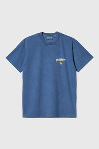 Carhartt Wip T-shirt Short Sleeve Duckin' Azzurro Uomo carhartt wip