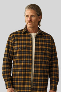Filson Alaskan Giude Shirt Nero/oro Uomo filson