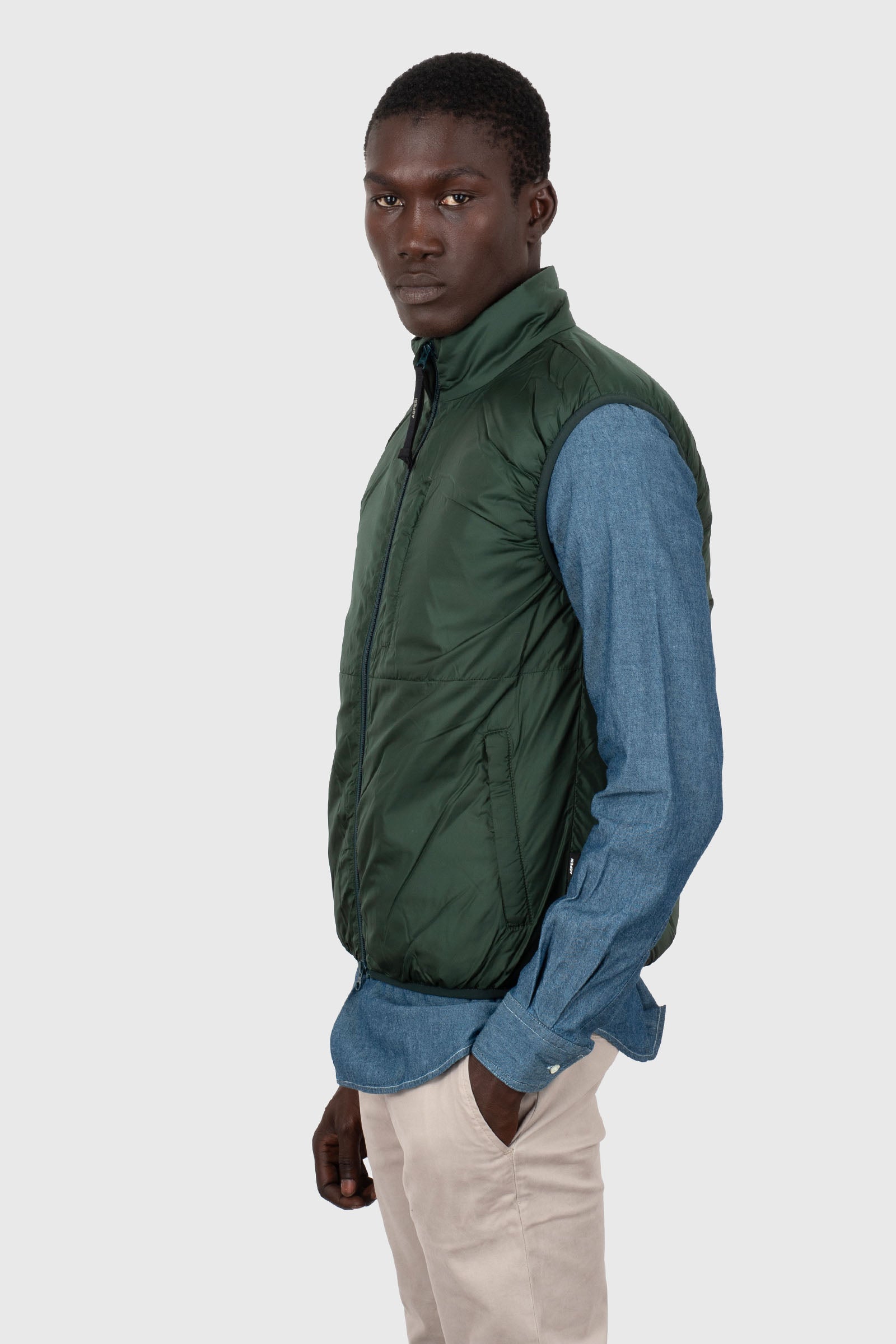 Aspesi Gilet Jil Verde Scuro Uomo - 3